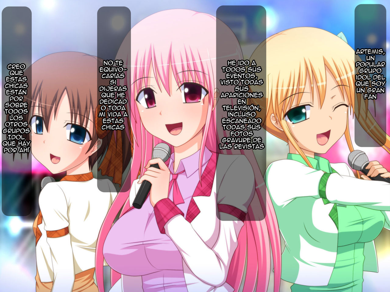 Akogare no Idol o Saimin de Boku no Senyou Seishori Yome ni Suru | Quiero Hipnotizar  al Grupo de Idols para que sean mis Exclusivas Muñecas Sexuales page 5 full