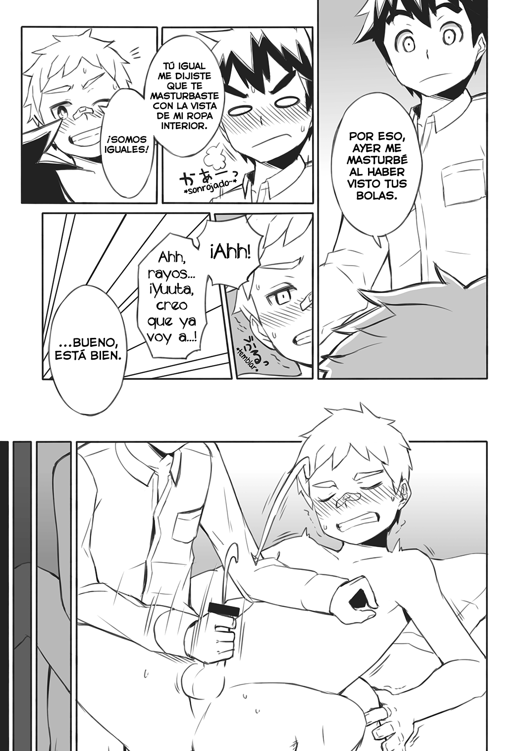 Daiki-kun to Yuuta-kun. +a page 10 full