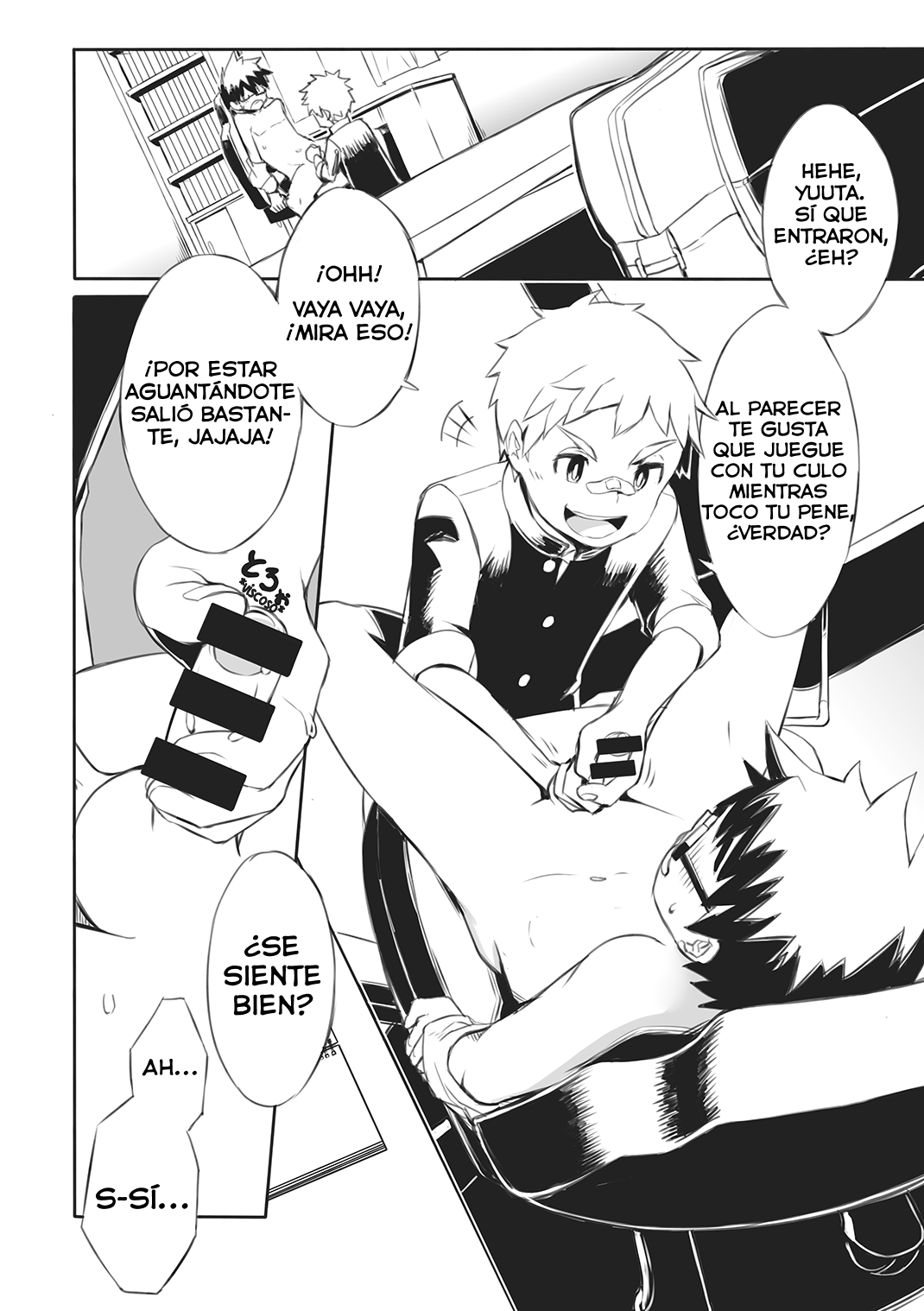 Daiki-kun to Yuuta-kun. +a page 5 full