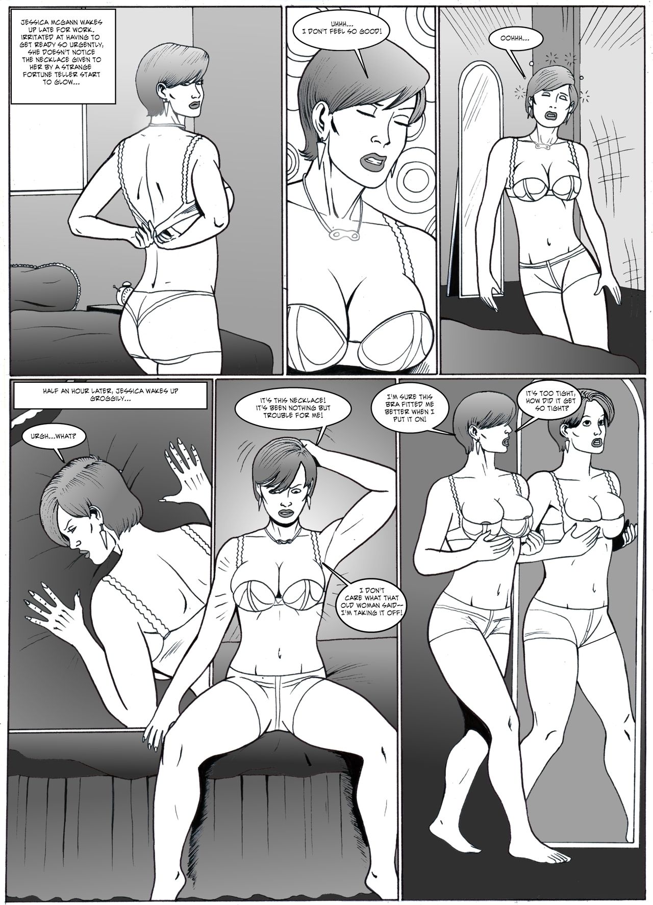 The Giantess Begins page 1 full