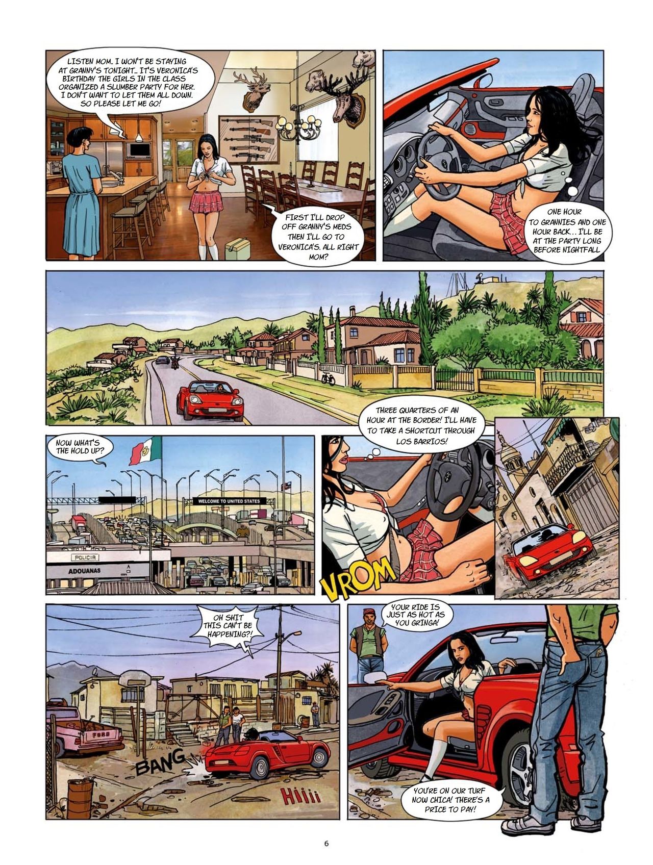 Childrens Stories for Perverts. Chapter One:Little Red Rider page 8 full