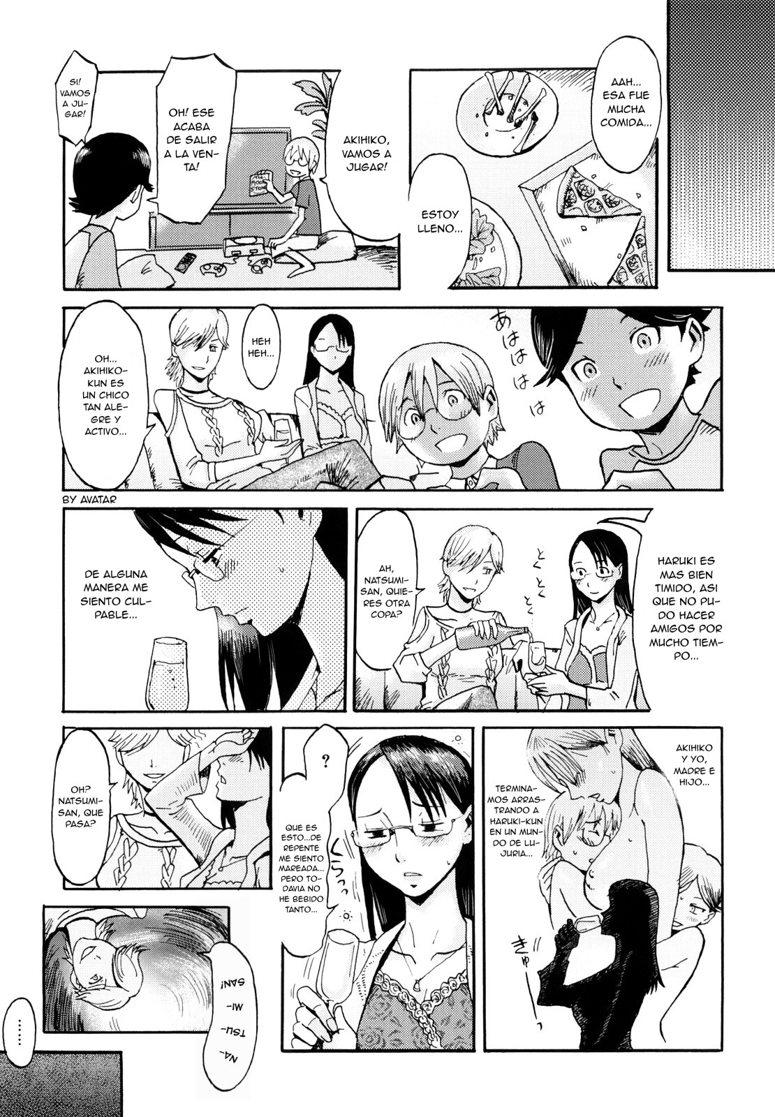 Zoku Daraku Oyako ~ Mayonaka wa Betsu no Katachi ~ page 5 full