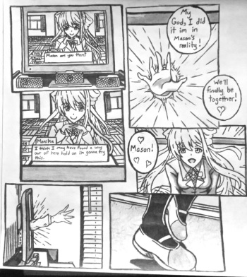 Monika Doujin cover