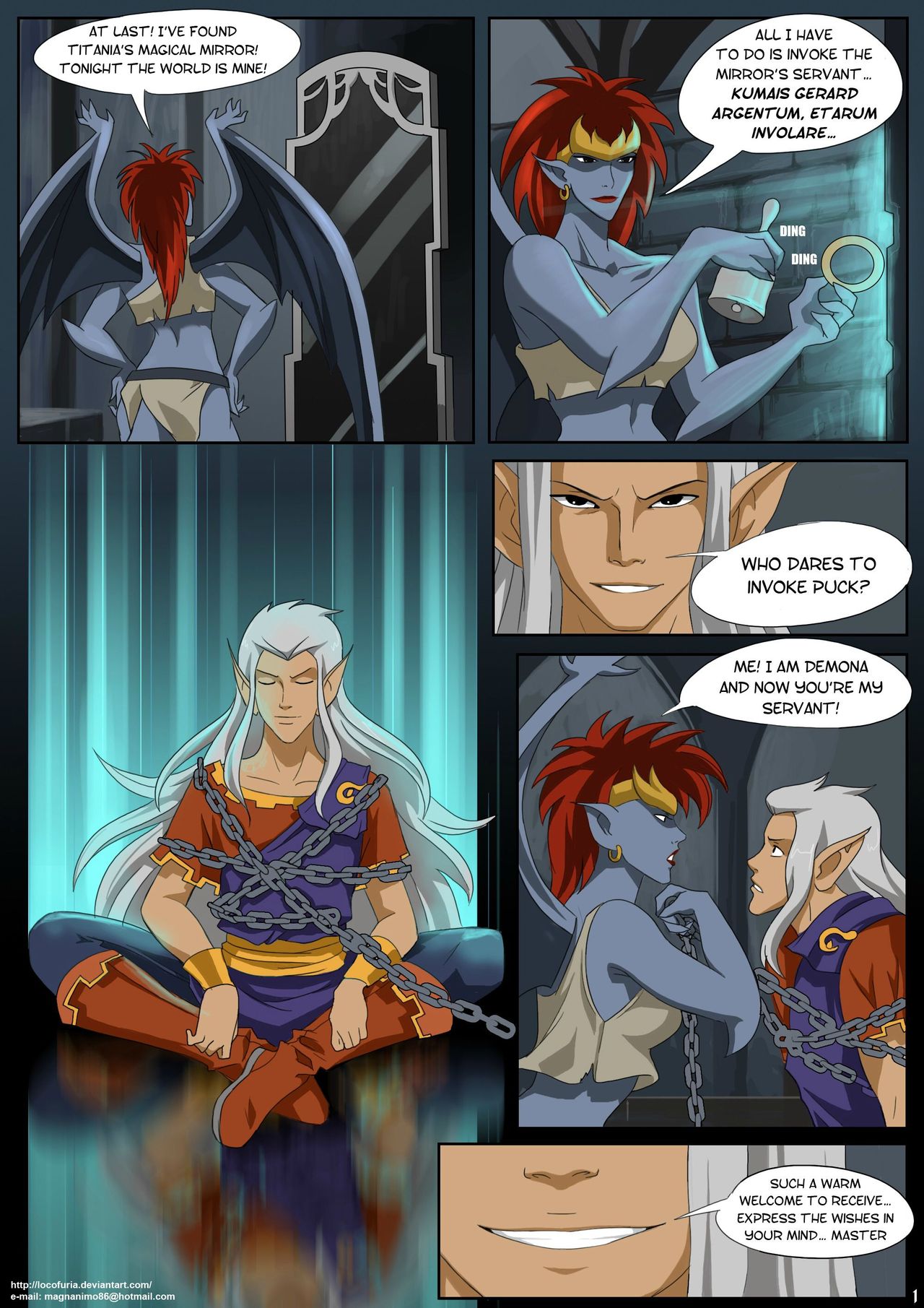 Mirror of Mischief page 2 full