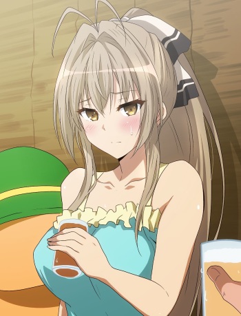 Nomikai de Eroikoto sarechau Isuzu-chan cover