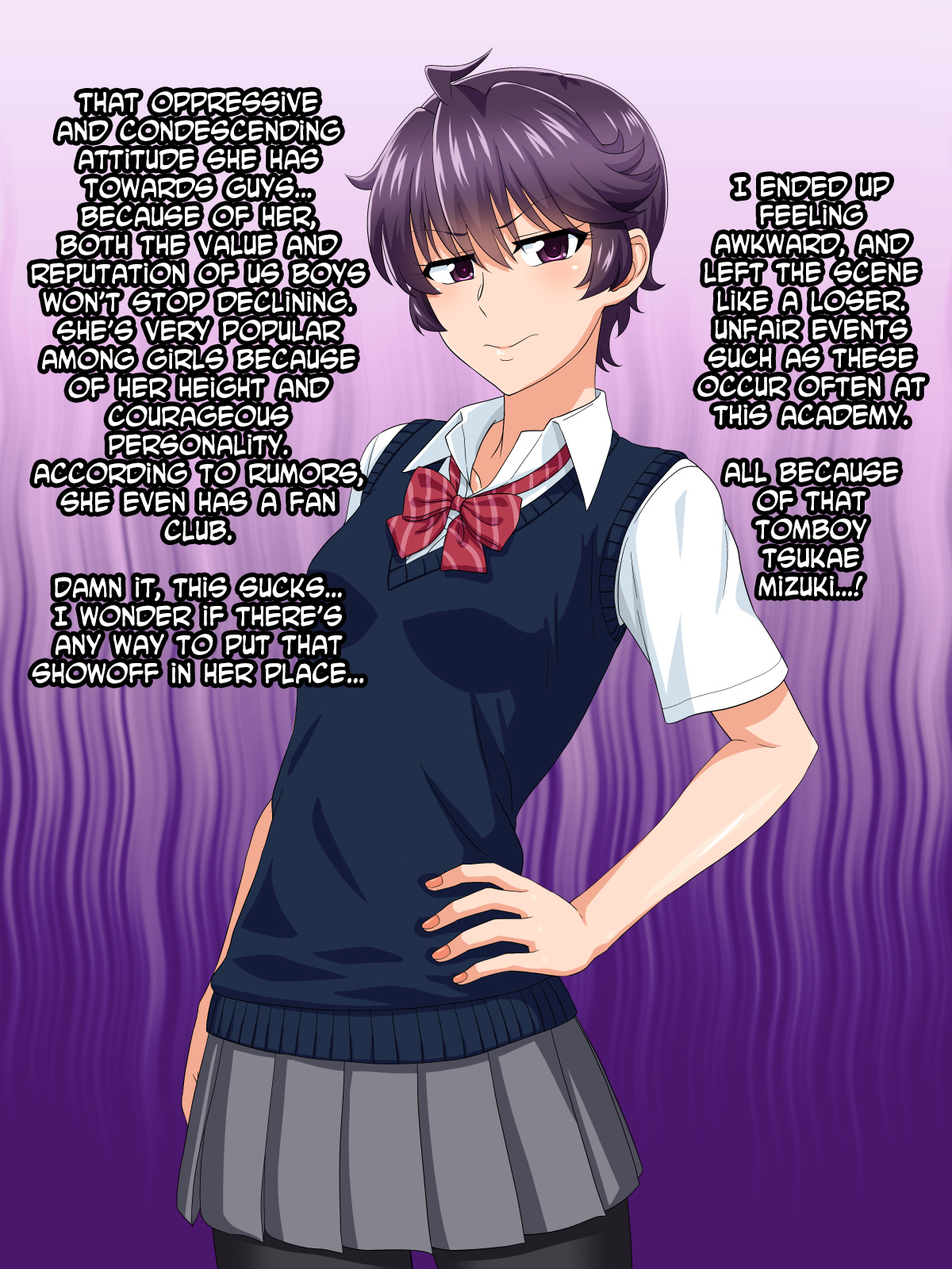 Mannish Musume no Honne wa Sukebe na Bakunyuu Musume | A Mannish Girl's Hidden Side Is A Lusty Busty Girl page 6 full