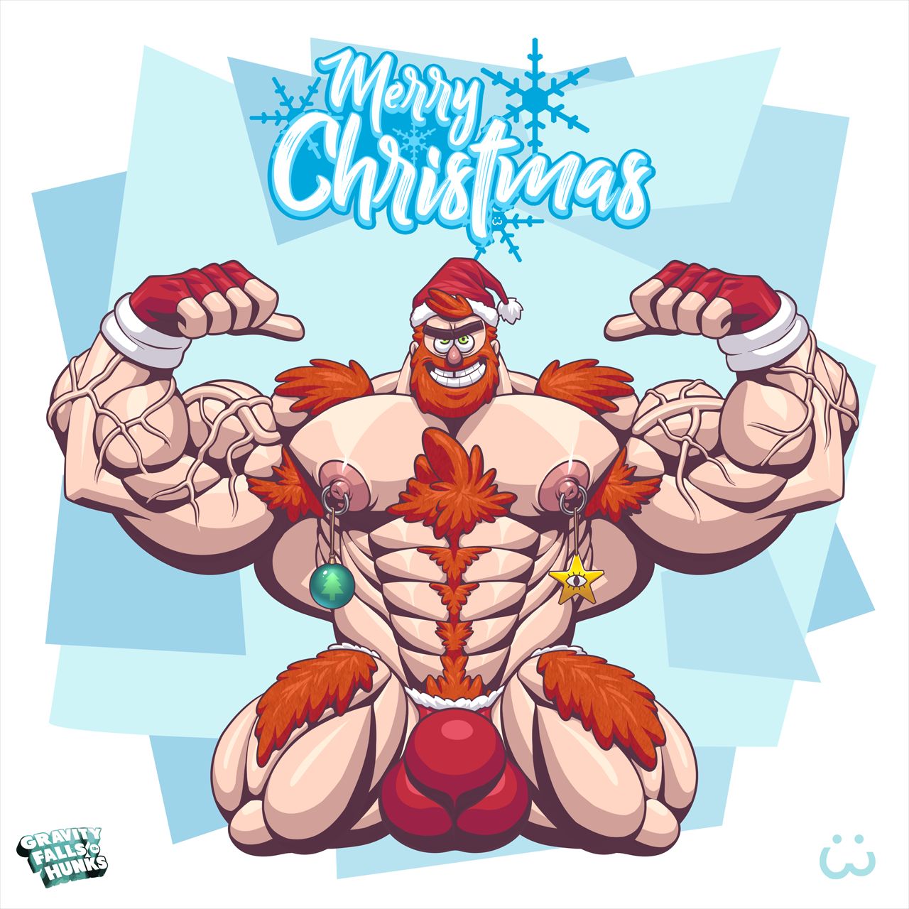 Merry Hunky Christmas page 1 full