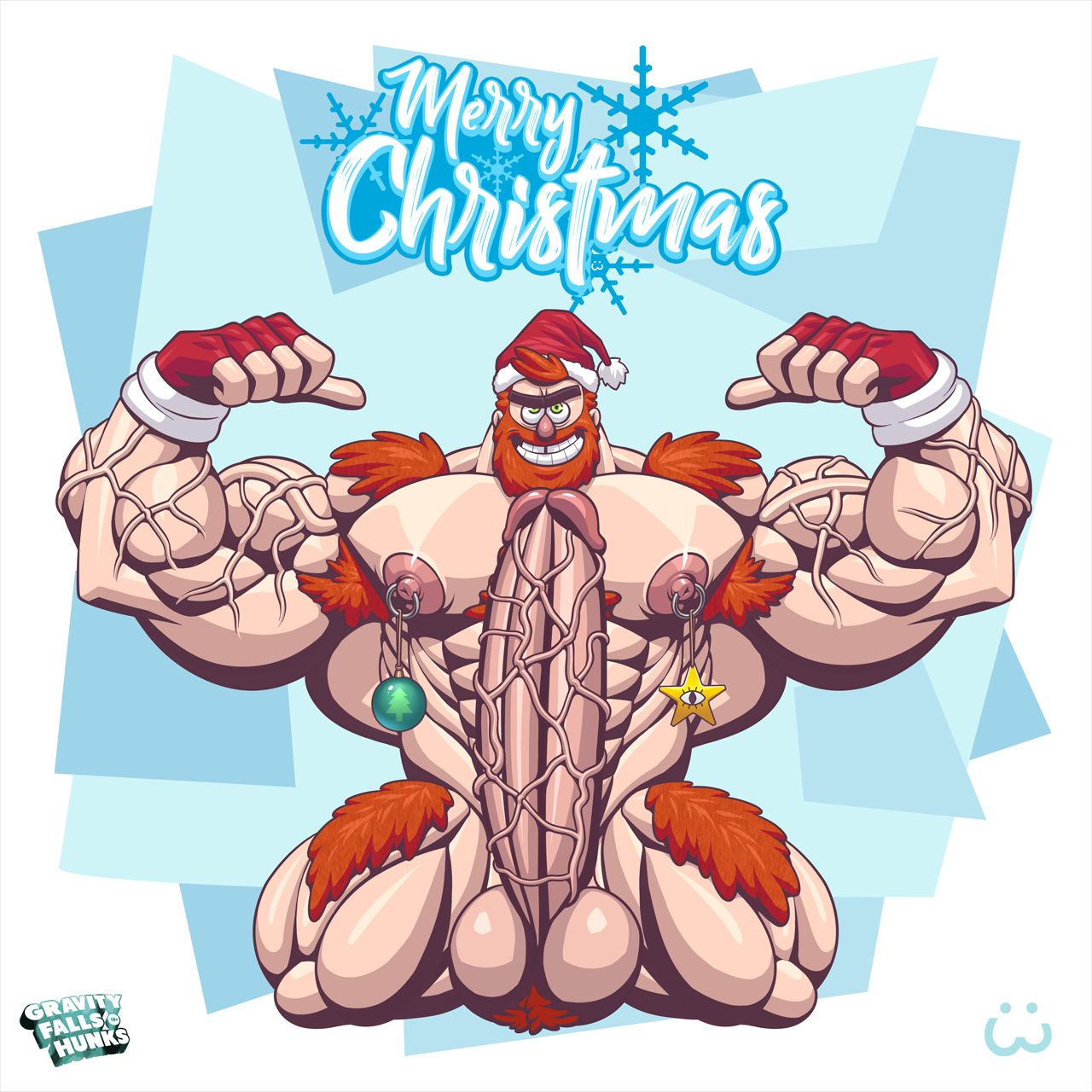 Merry Hunky Christmas page 3 full