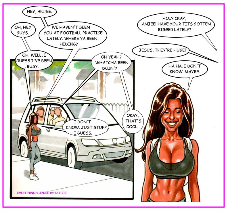 EVERYTHING’S ANJEE - Angie Varona Adult Comic page 3 full