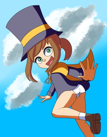 A hat in magic cover