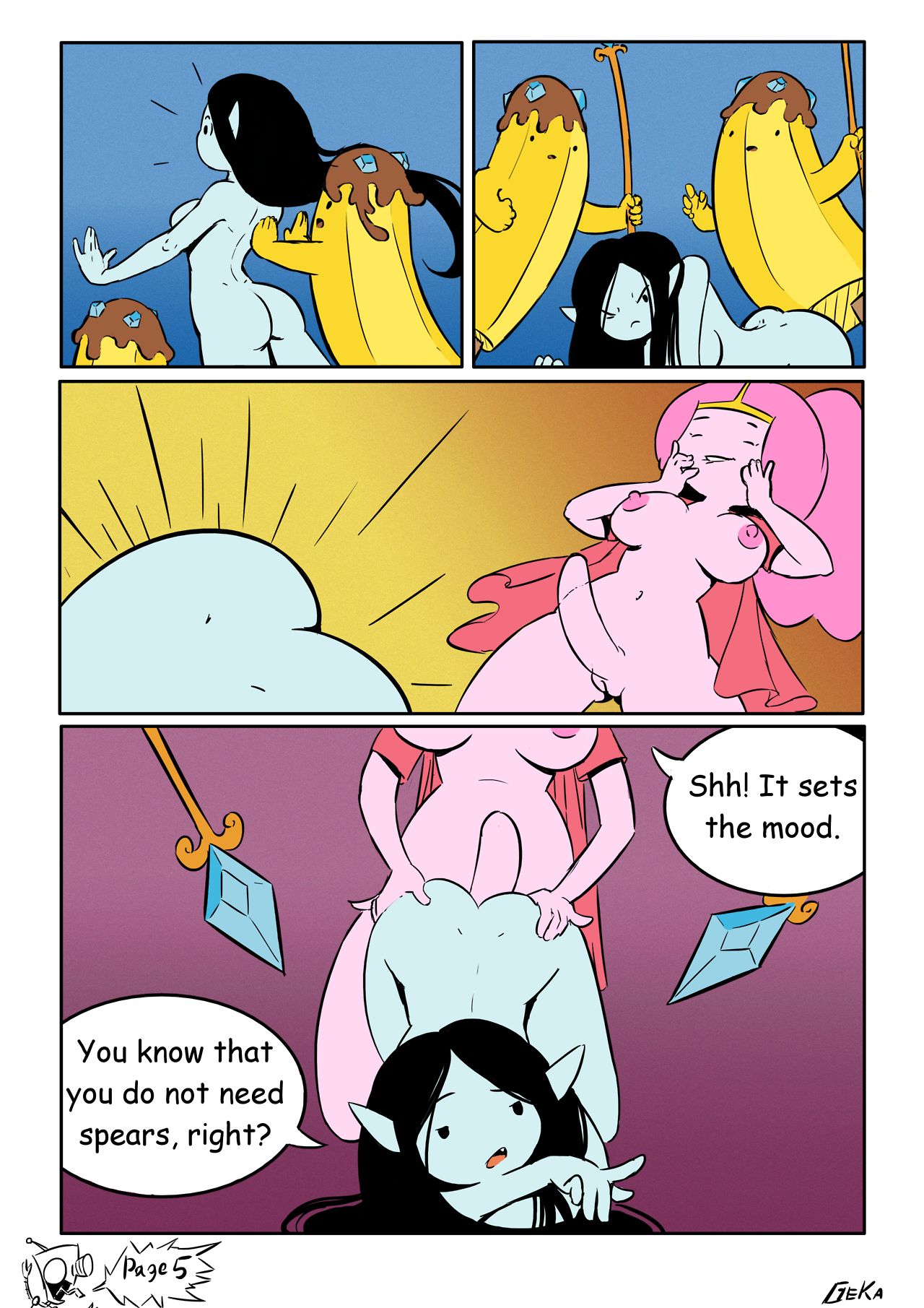 Bubbleline XXX Comic page 5 full