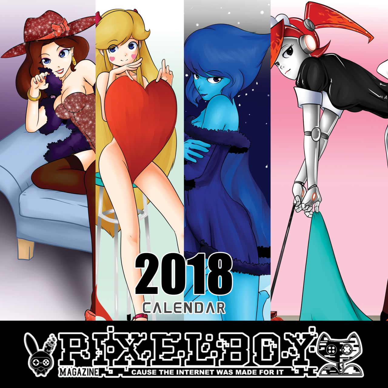 - Pinup Calendar 2018 page 1 full