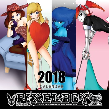 - Pinup Calendar 2018 cover