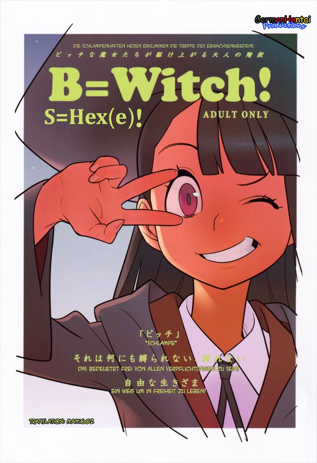 B=Witch! | S=Hex page 1 full