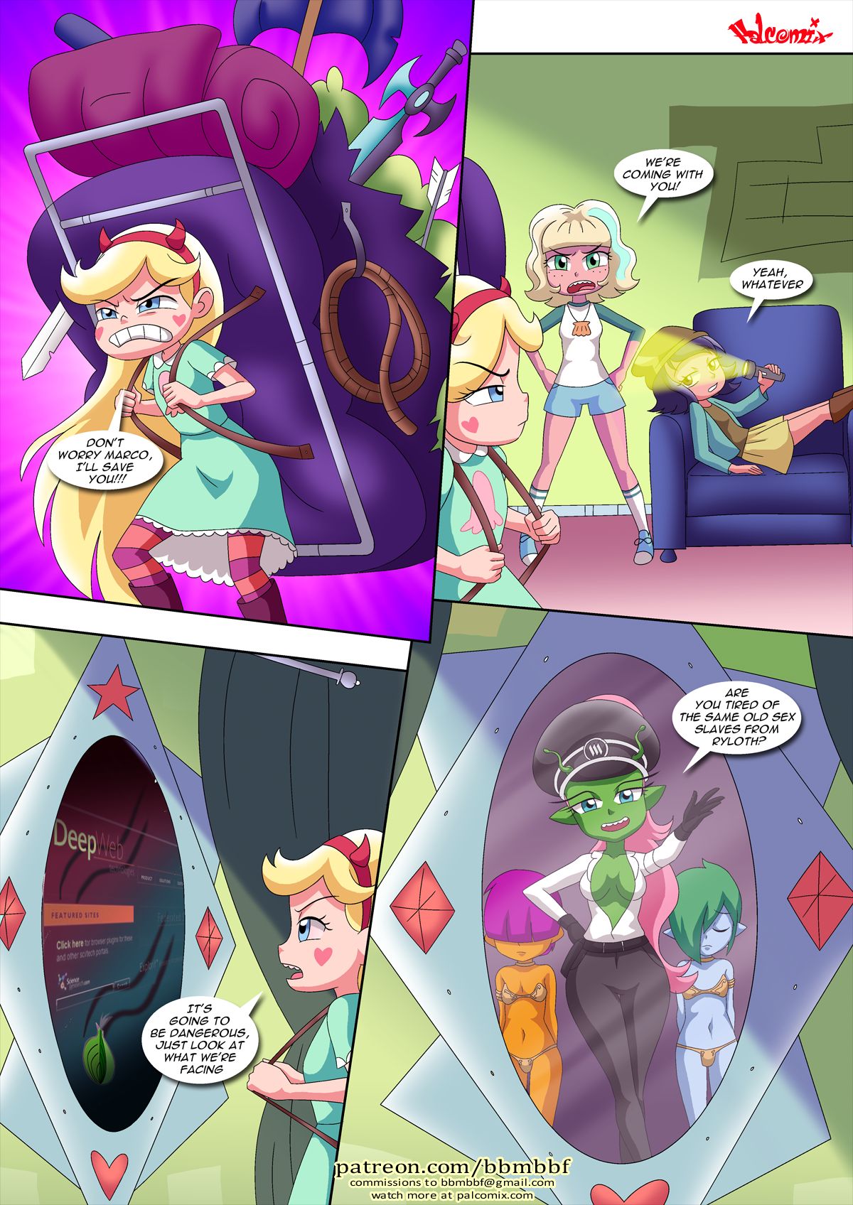Saving Princess Marco  -COMPLETE- page 9 full