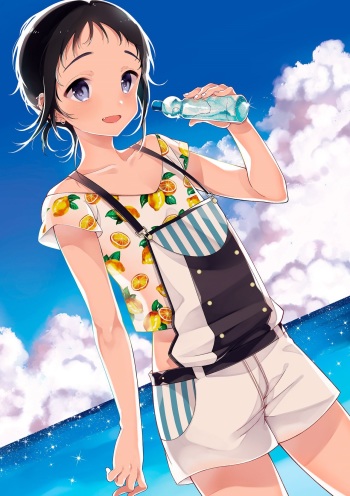 Natsu to Koi to Futarigurashi cover