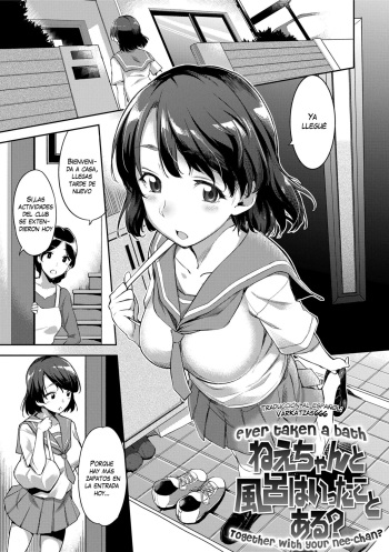 Nee-chan to Furo wa Itta Koto Aru? | Ever taken a bath together with your Nee-chan? cover