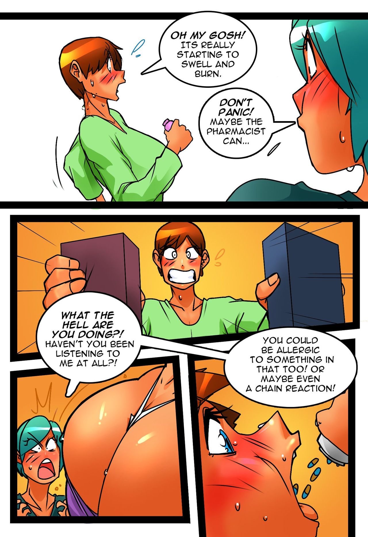 Filthy Donna #9 page 3 full