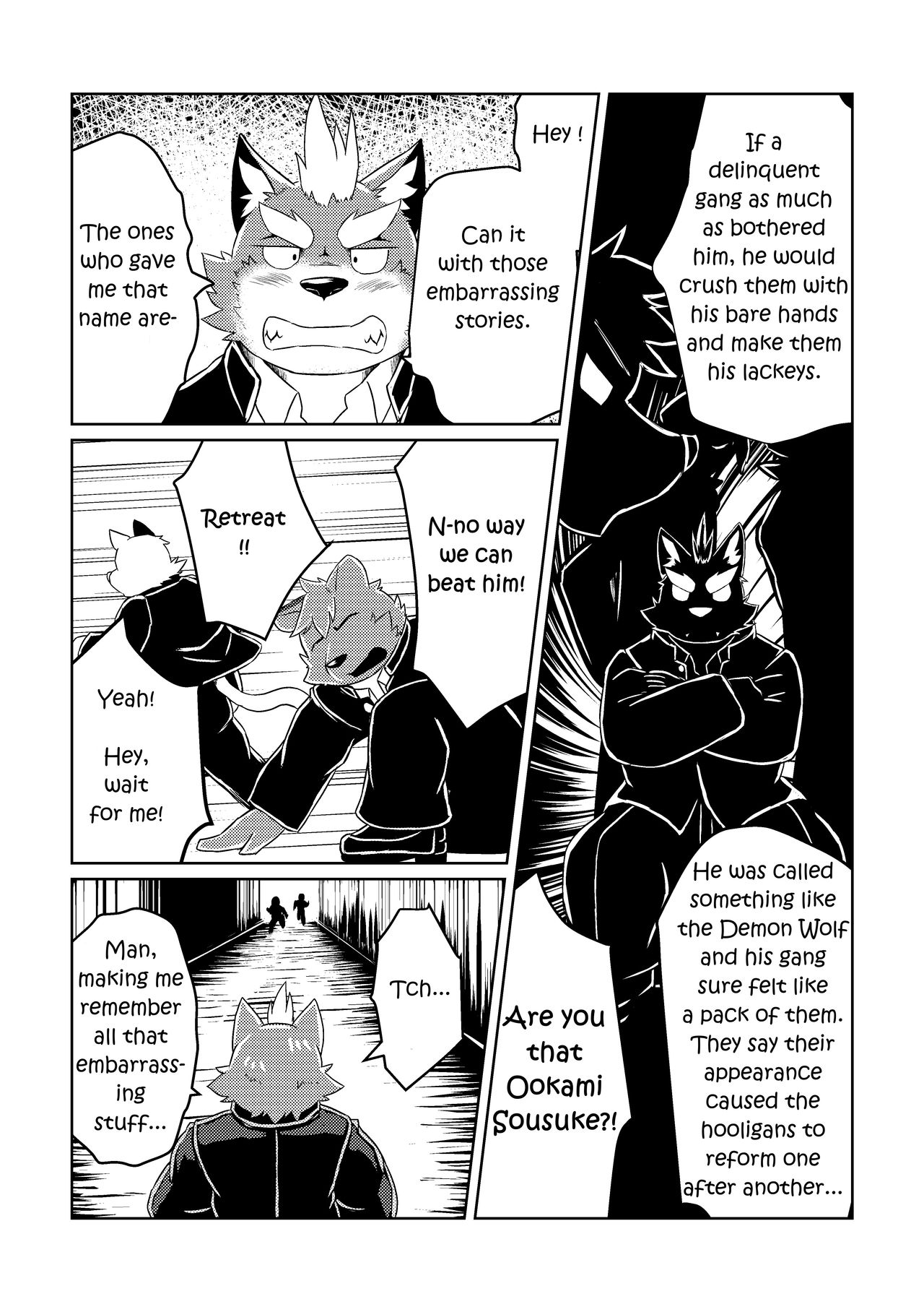 PASSION Ookami Sousuke no Junan | PASSION Sousuke Ookami's Passion page 4 full
