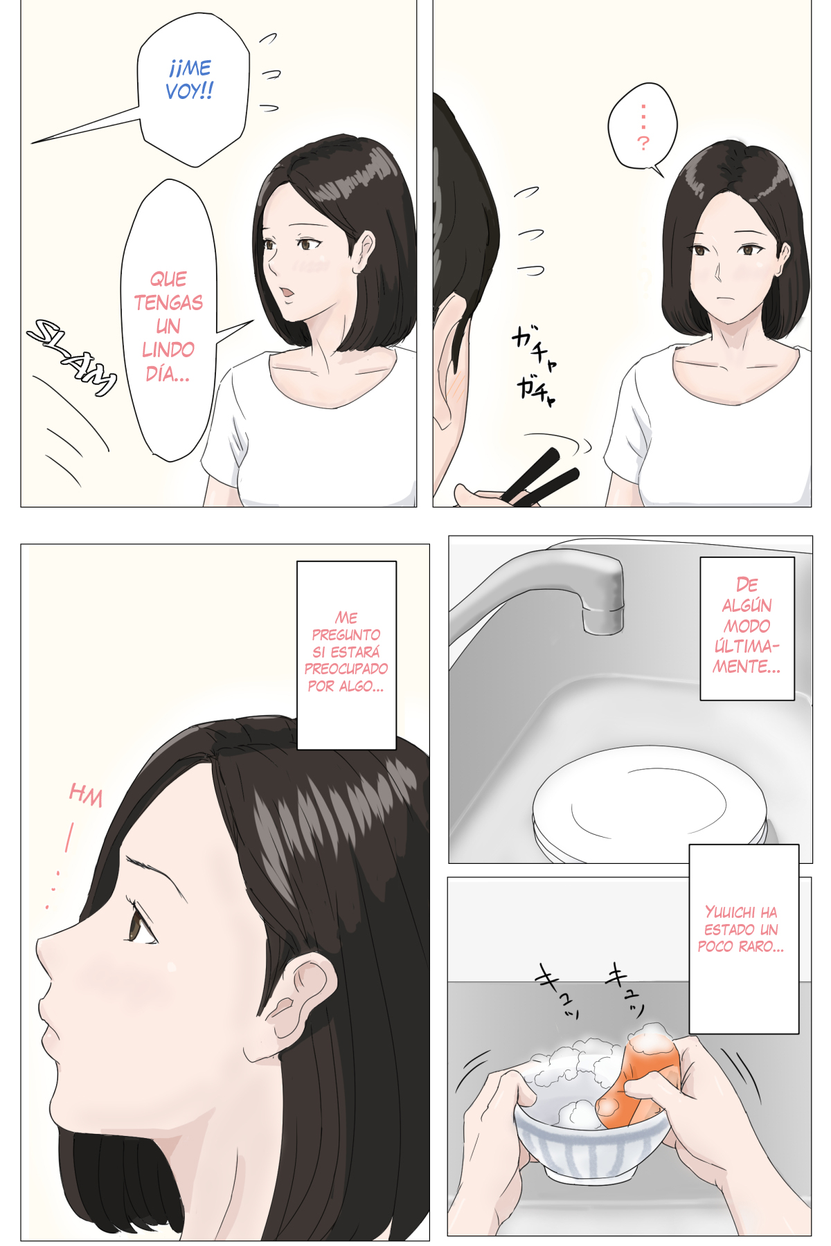 Kaa-san Ja Nakya Dame Nan Da!!! | Mother, it has to be you!!! page 4 full