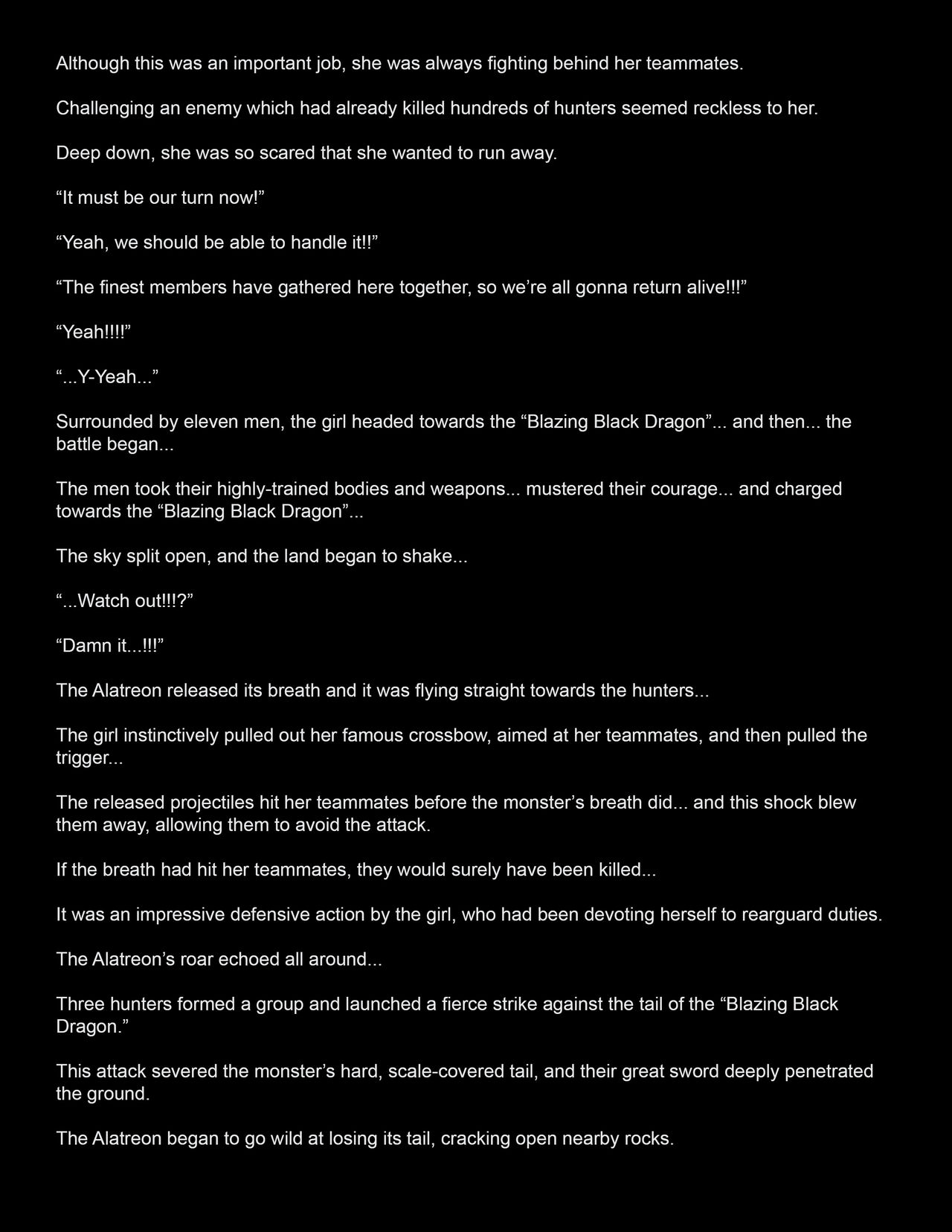 Monster Hunter Ryoujoku Chapter: Escadora Hunter page 3 full