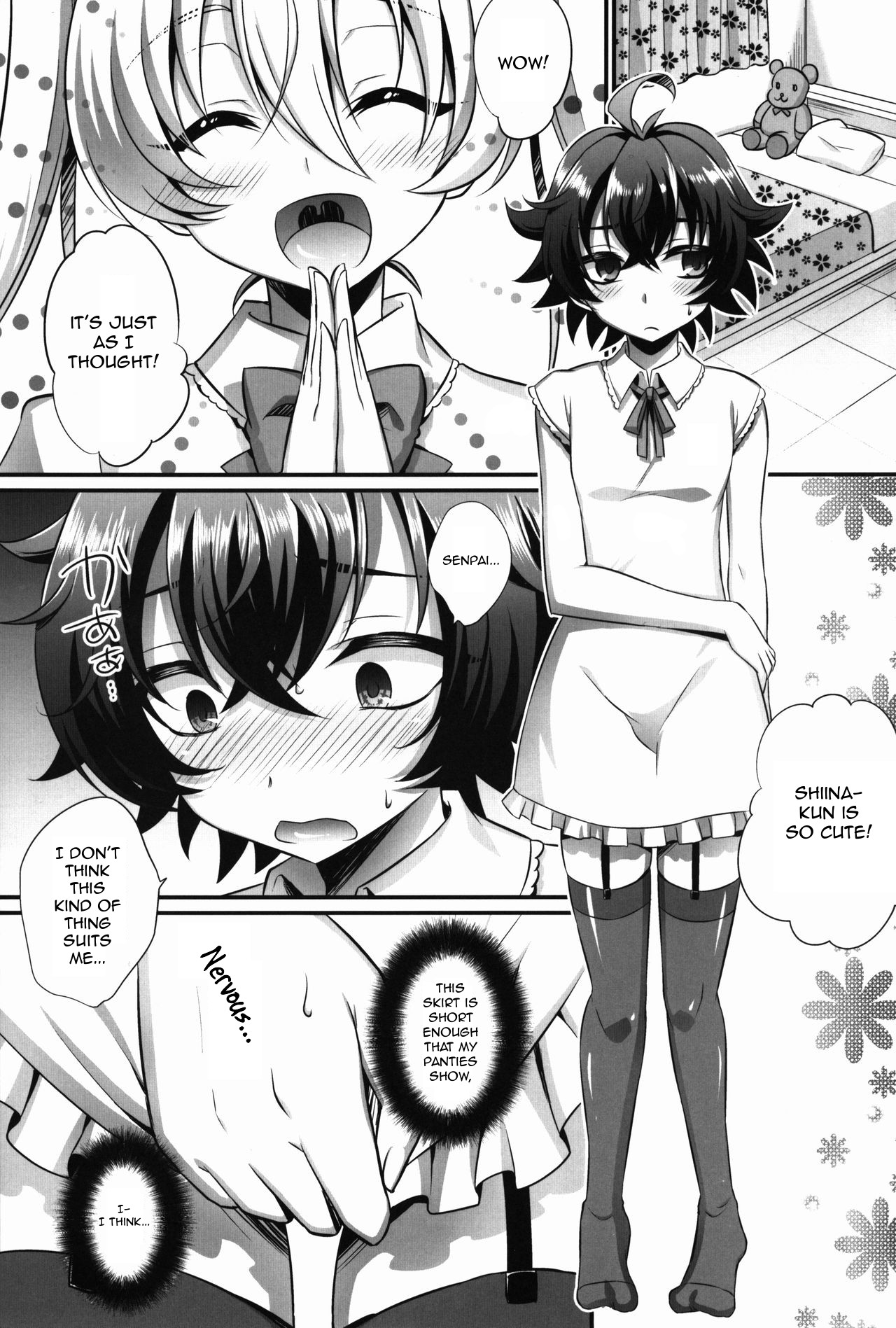 Kimi ga Kanojo♂ ni Narunda yo! | Please Be My Girlfriend! page 4 full