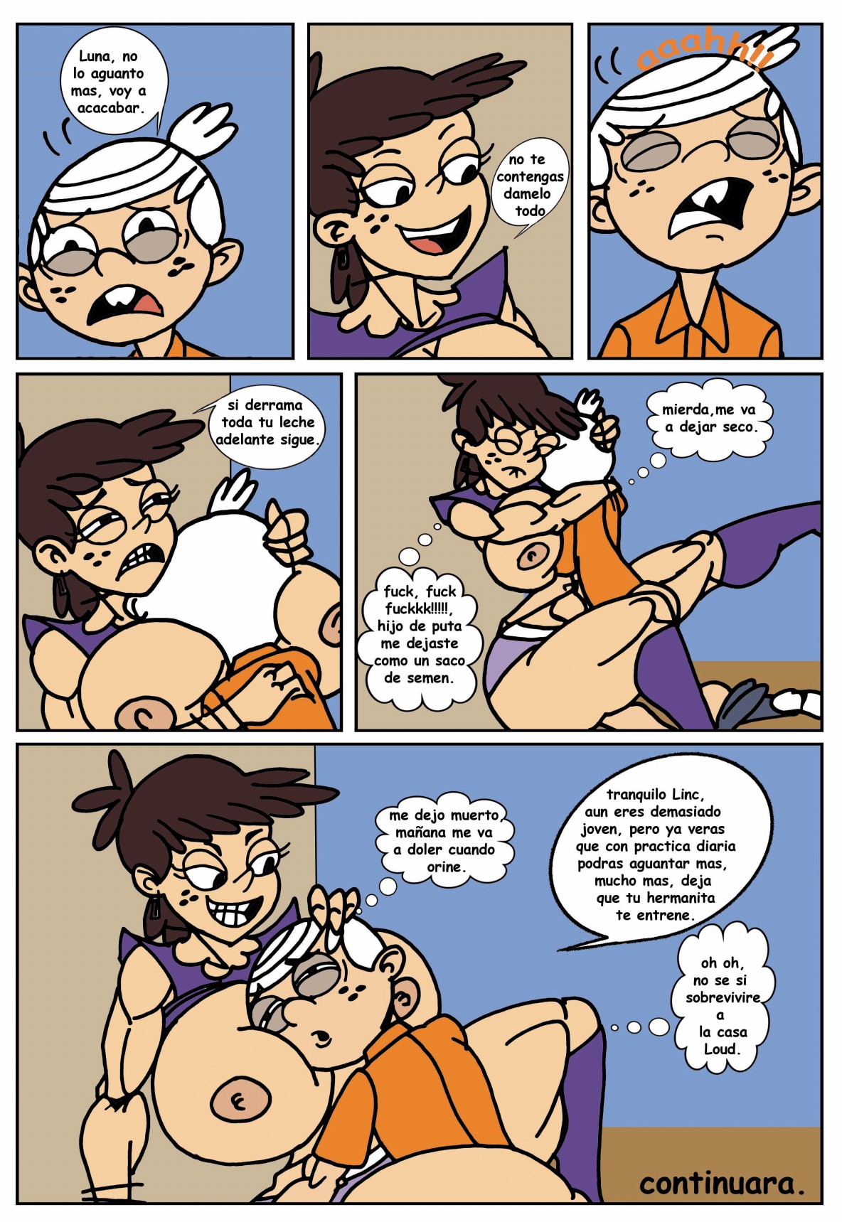 the Loud Harem page 9 full