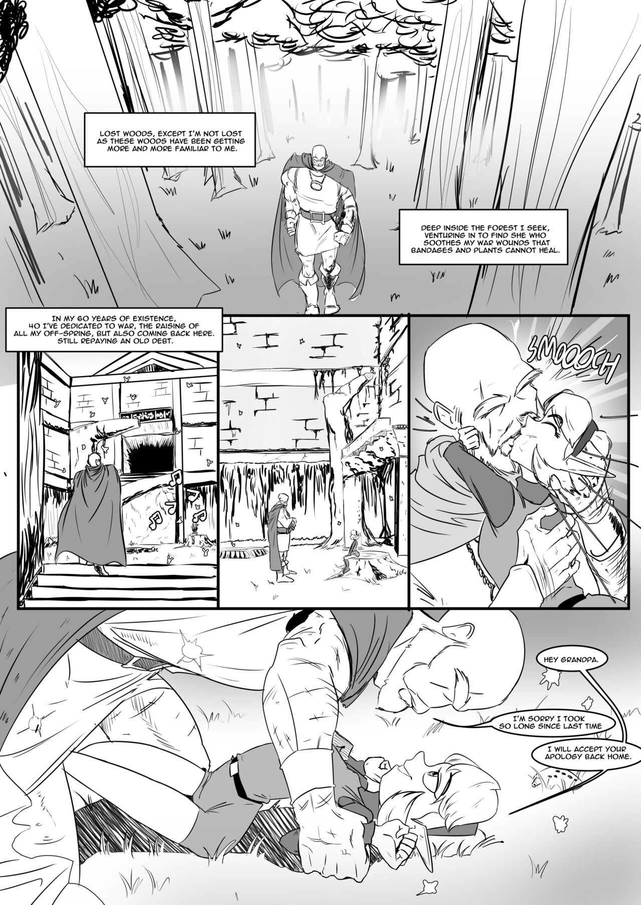 Timeless bond - LOZ comic page 2 full