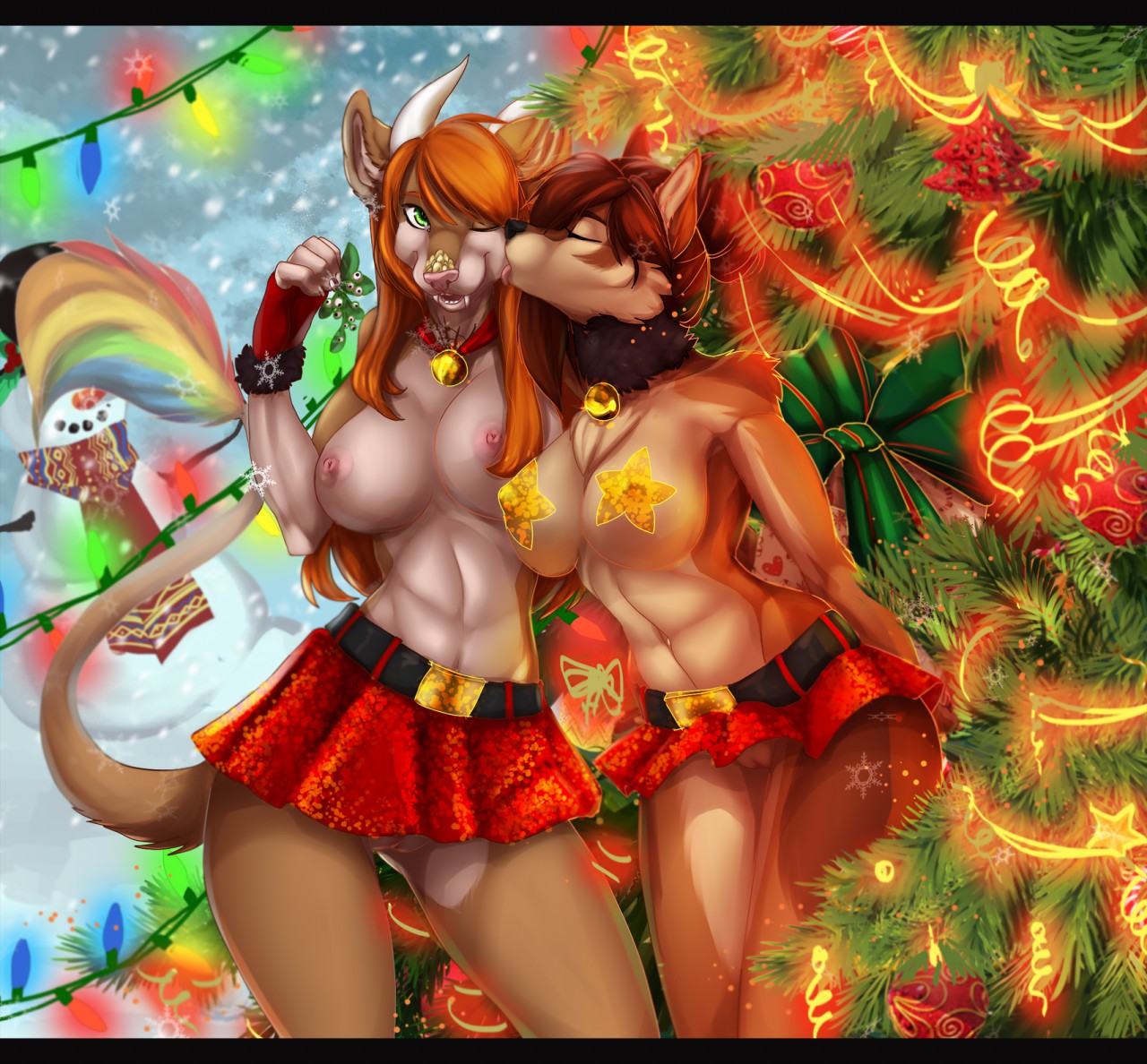 Merry Furry Christmas And A Happy Nude Deer page 6 full