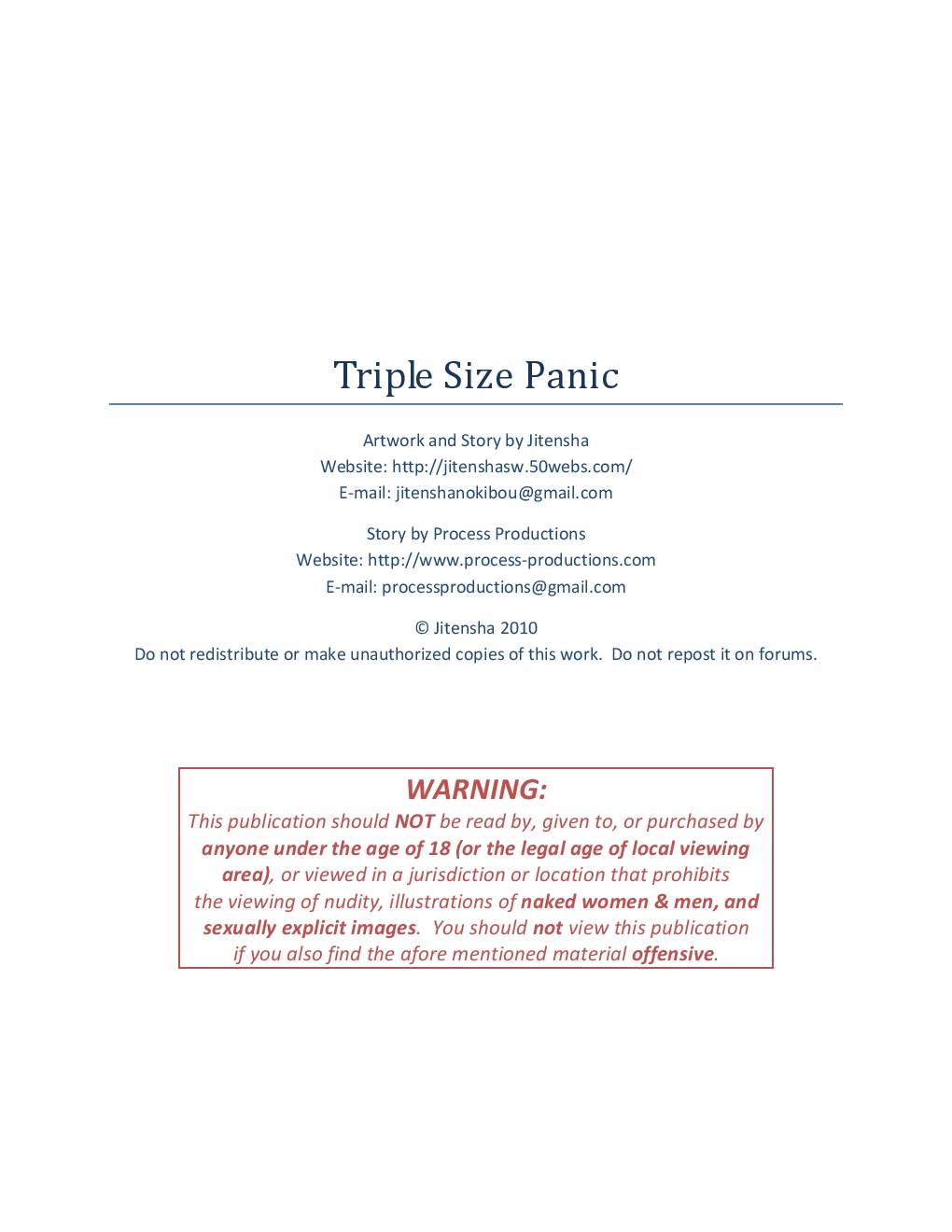 Bleach: triple size panic page 2 full