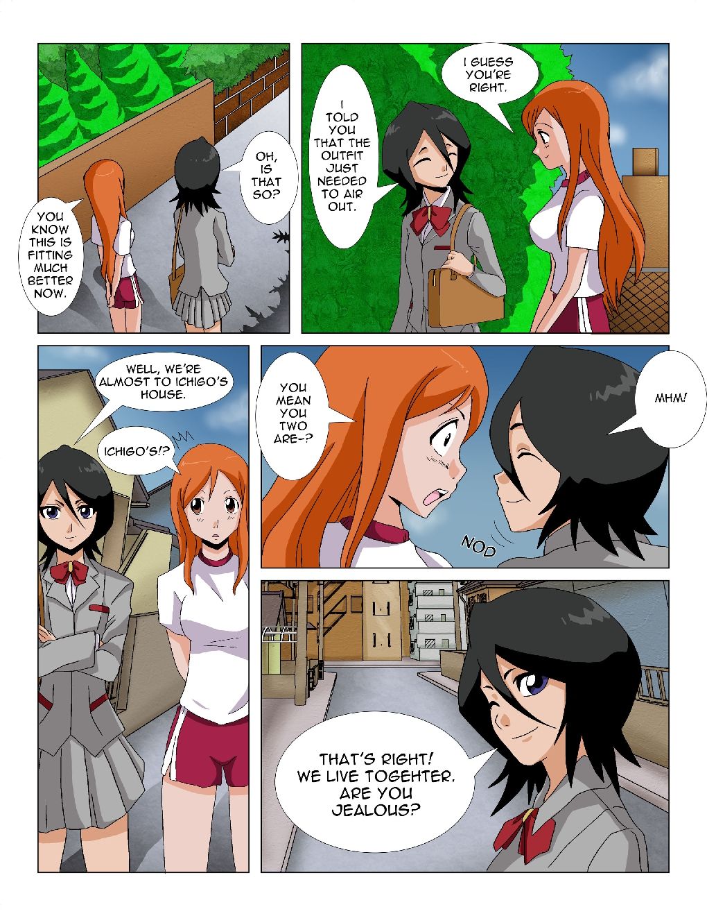 Bleach: triple size panic page 5 full