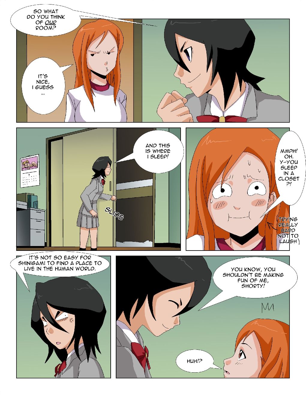 Bleach: triple size panic page 6 full