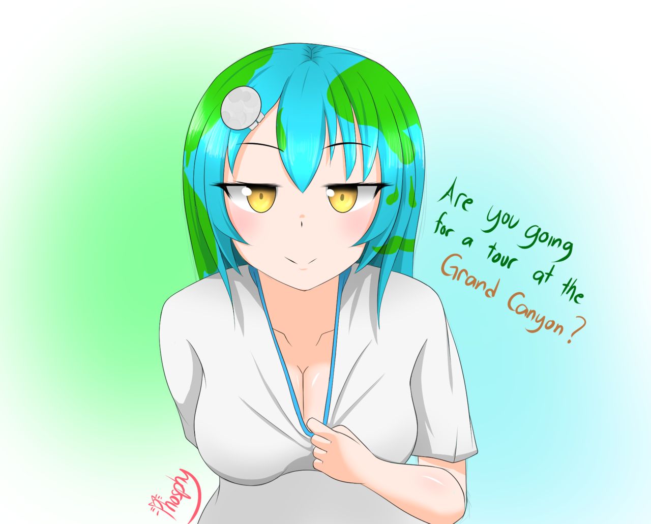 Earth-chan and friends page 1 full