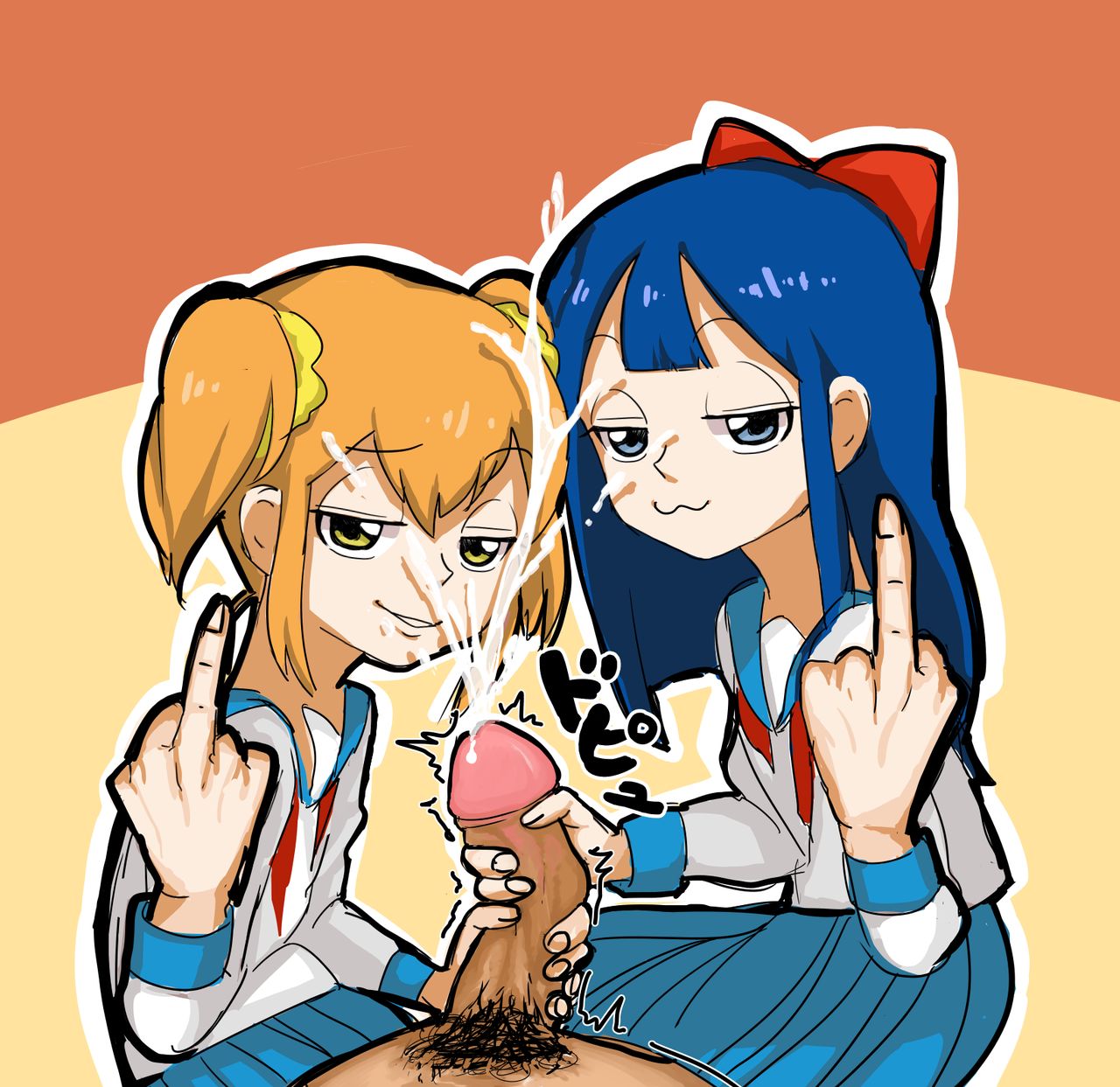 ポプ子とピピ美がご奉仕するぞい♪ page 2 full