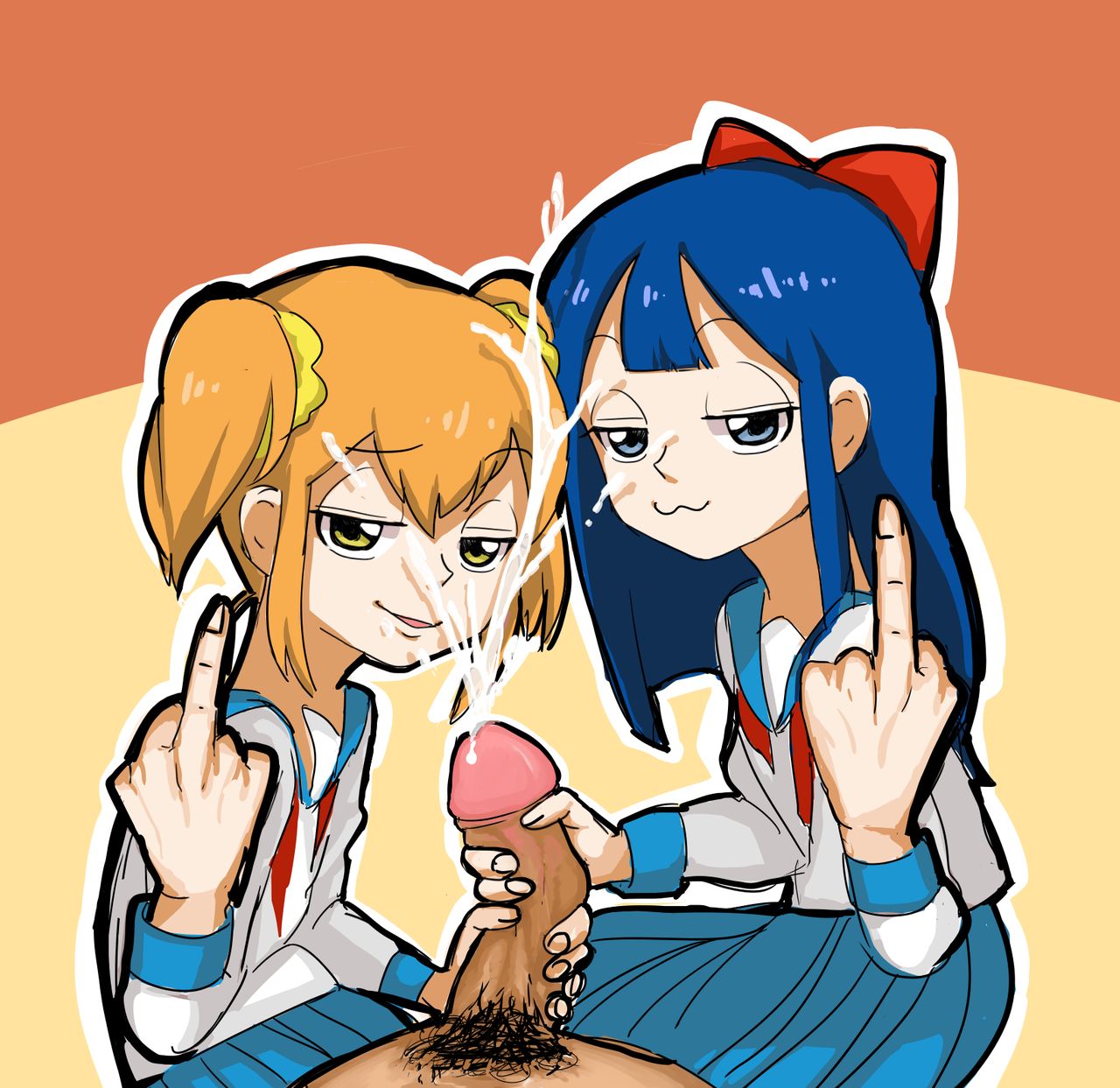 ポプ子とピピ美がご奉仕するぞい♪ page 4 full