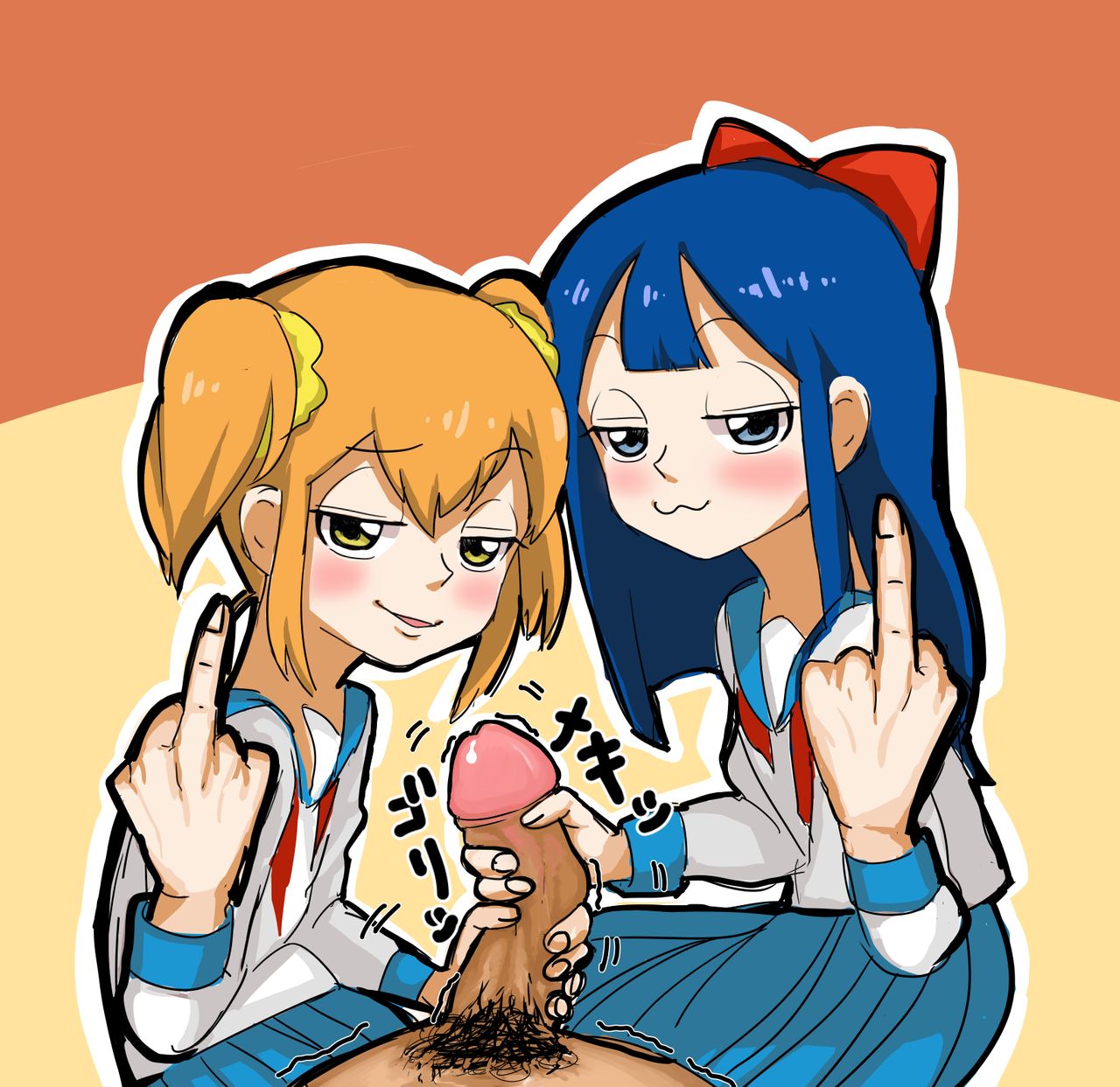 ポプ子とピピ美がご奉仕するぞい♪ page 5 full