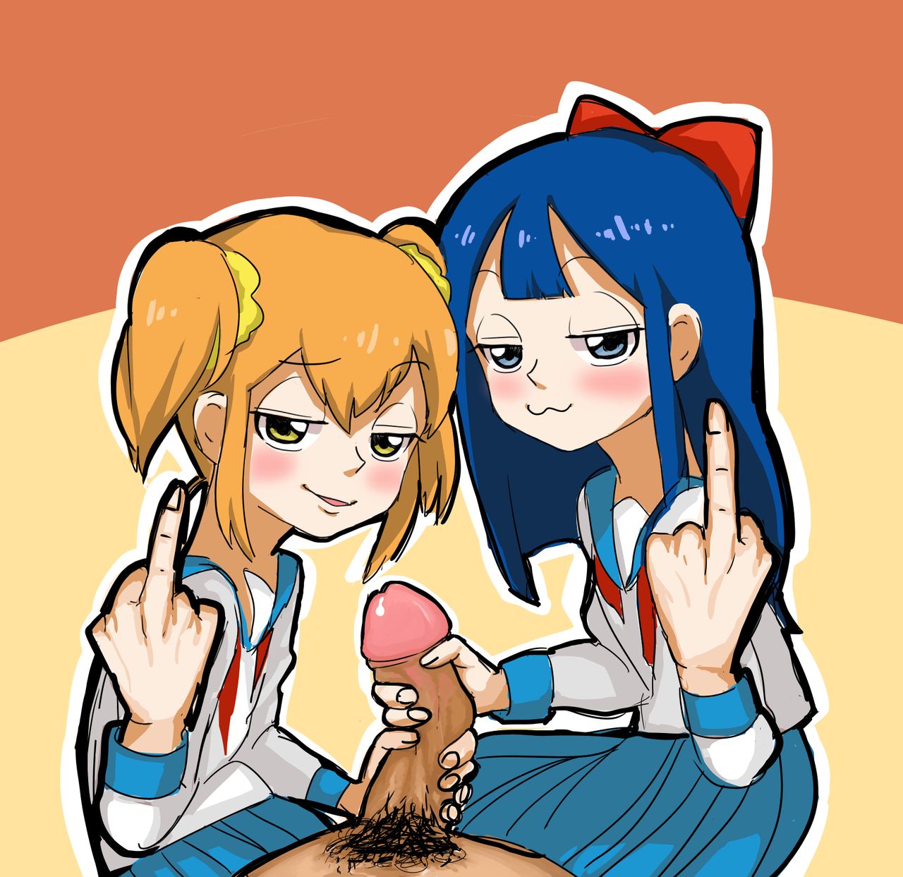 ポプ子とピピ美がご奉仕するぞい♪ page 7 full