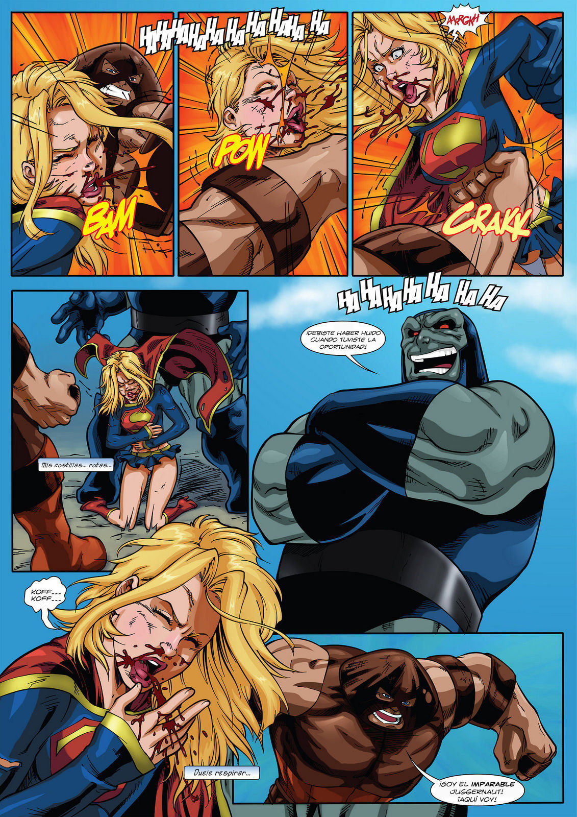 Supergirl's Last Stand page 8 full