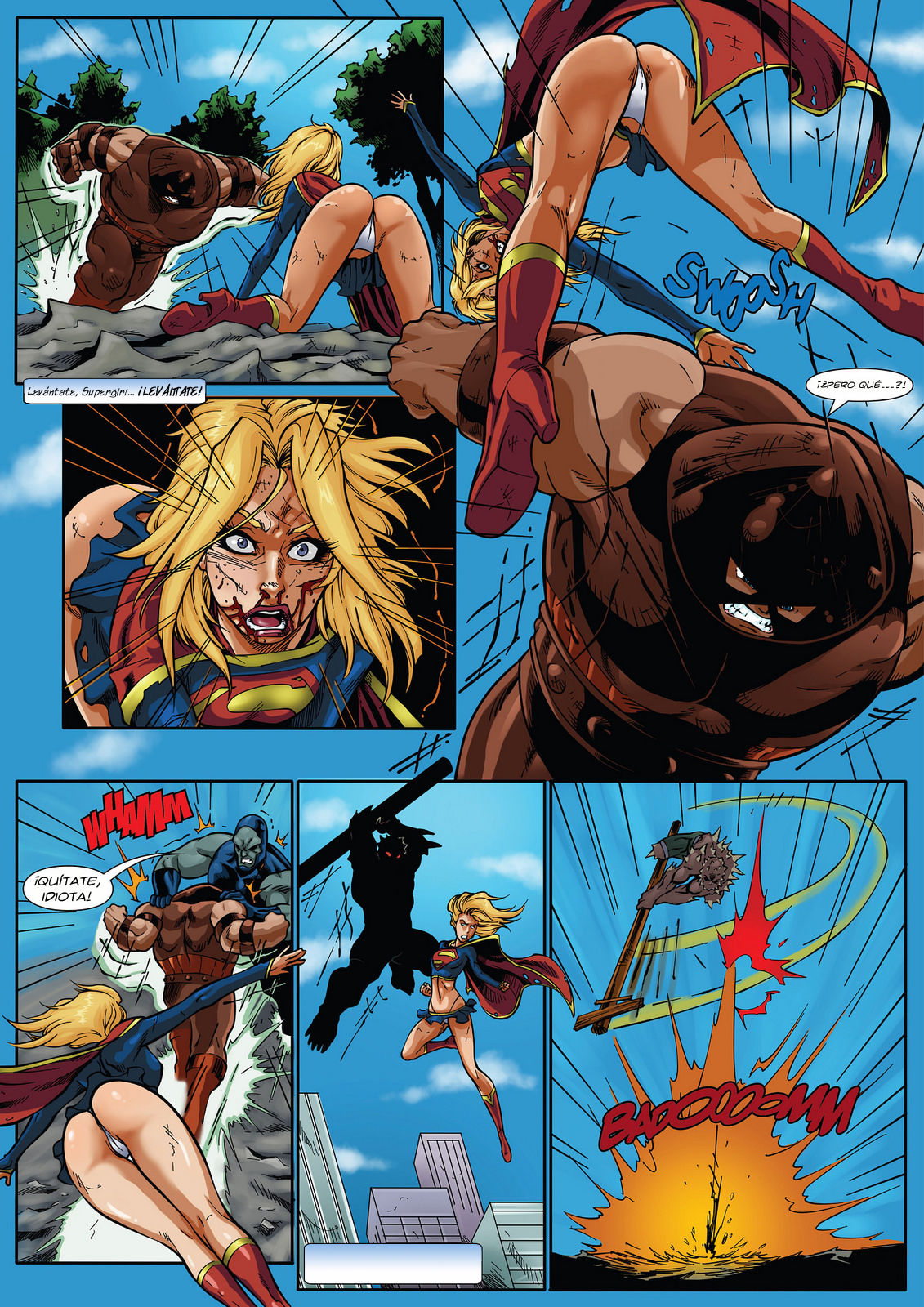 Supergirl's Last Stand page 9 full