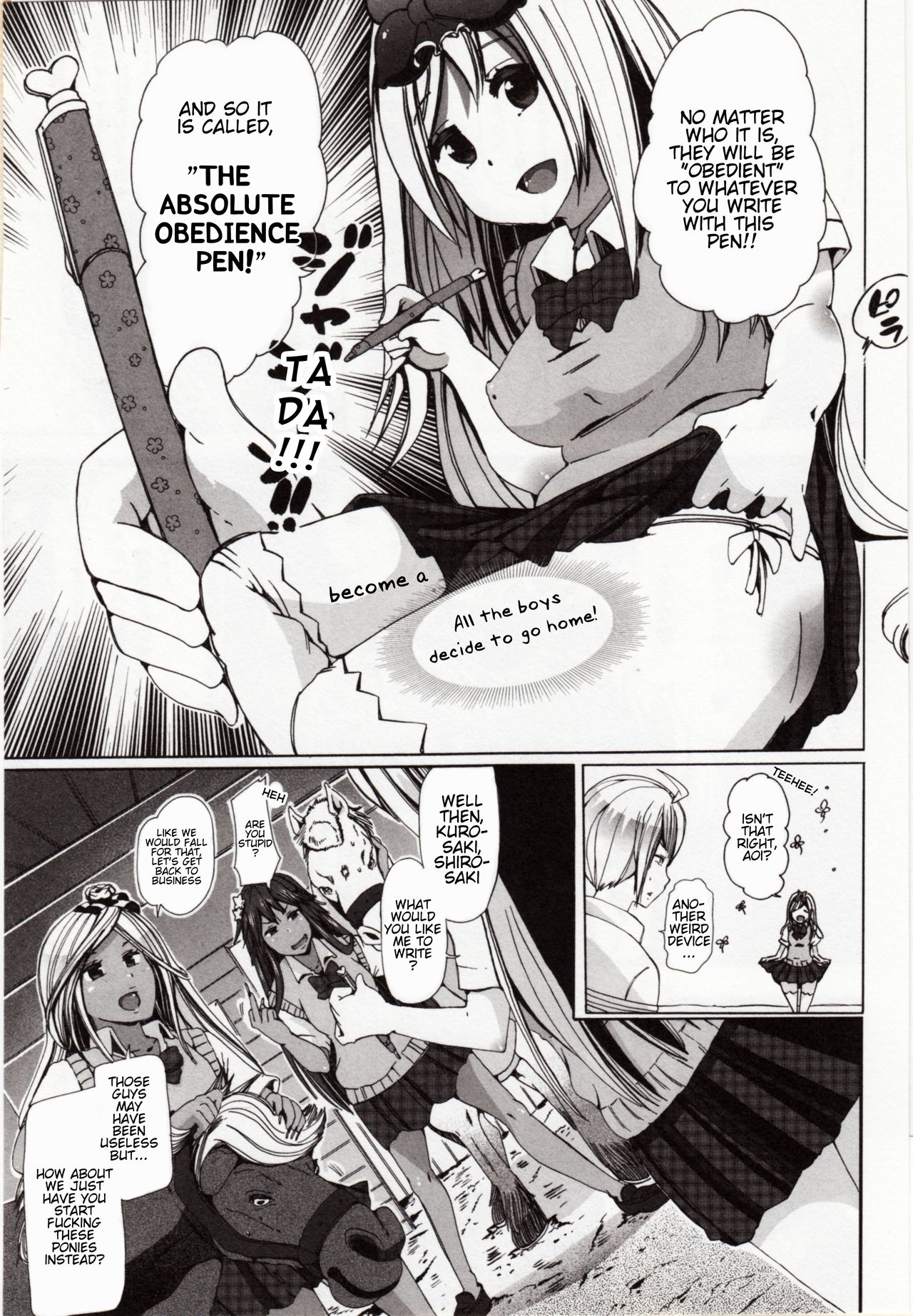 Juukan Yokubou Kanaete Ageru yo! ~Zettai Fukujuu Pen~ | I'll Grant Your Bestiality Fantasy! ch.3 page 5 full