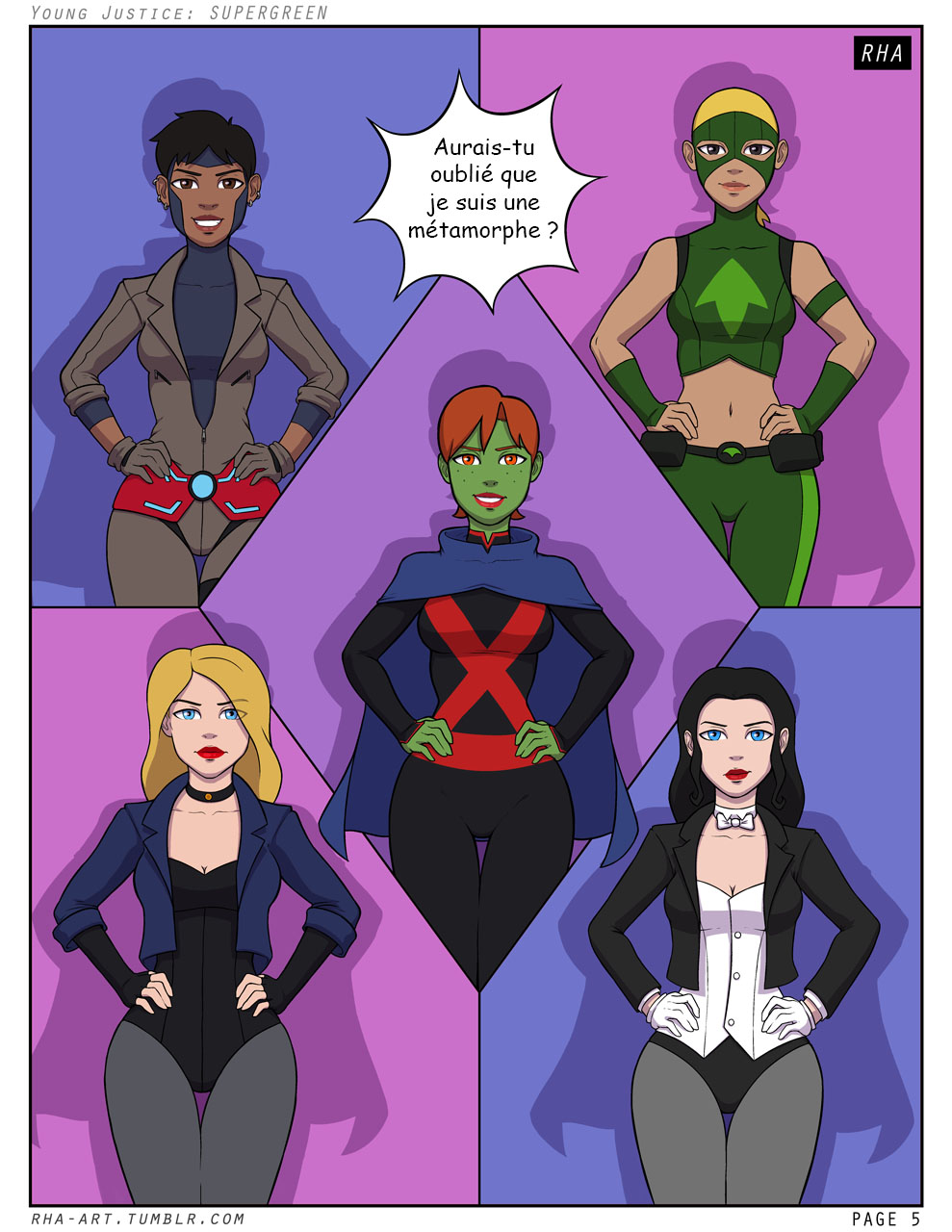 Young Justice: Supergreen page 6 full