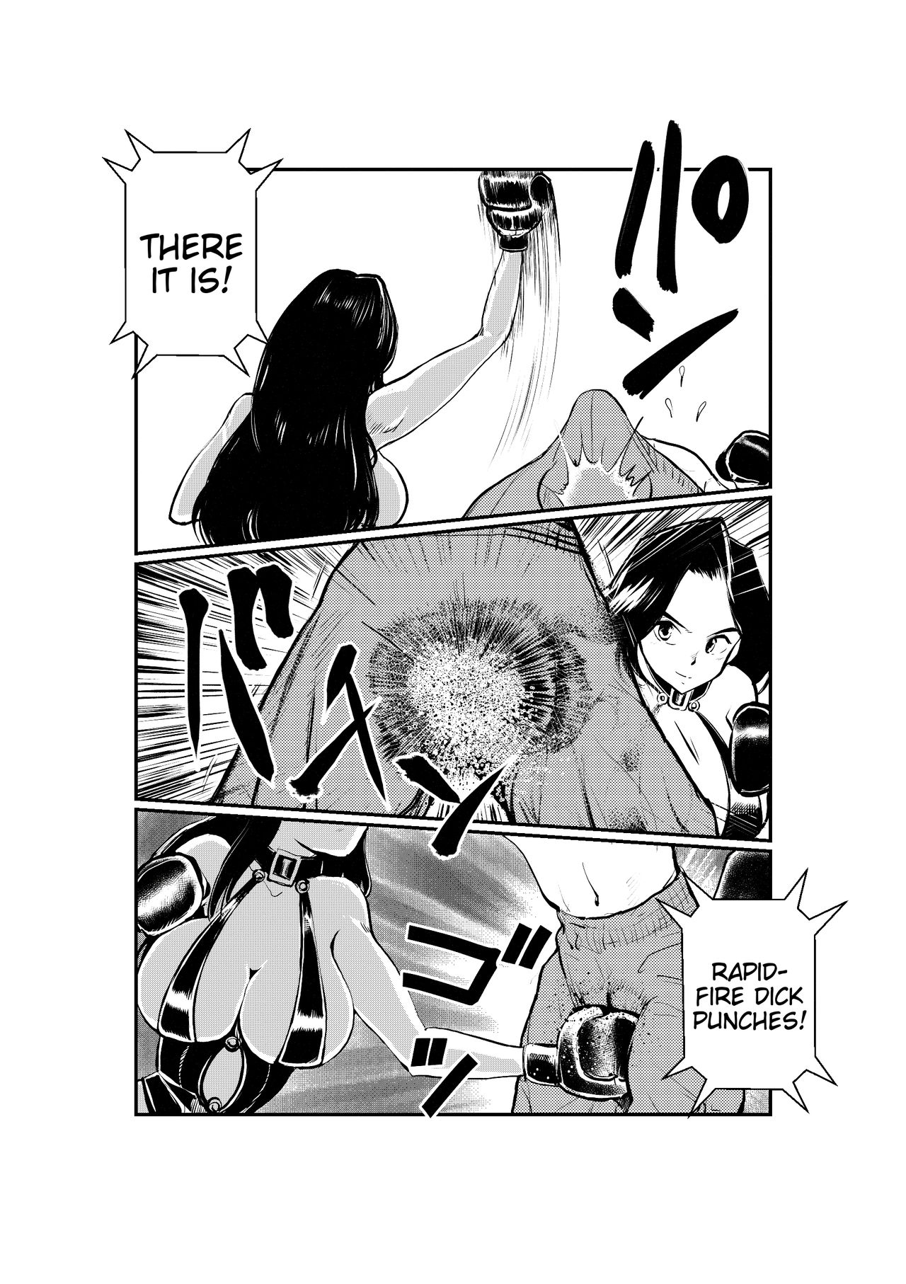 Monzetsu! Mix Fight | Painful KO! Mixed Fighting page 10 full