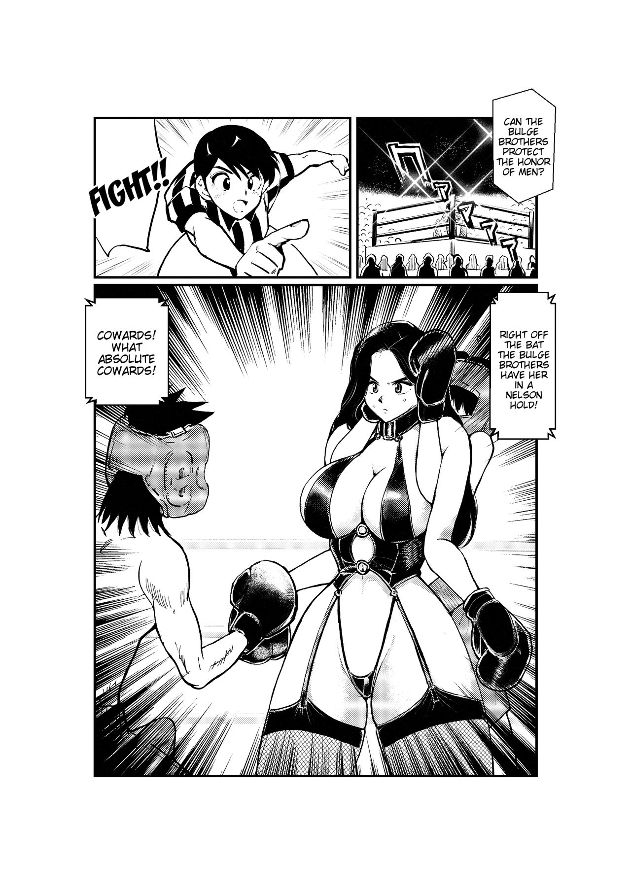 Monzetsu! Mix Fight | Painful KO! Mixed Fighting page 2 full