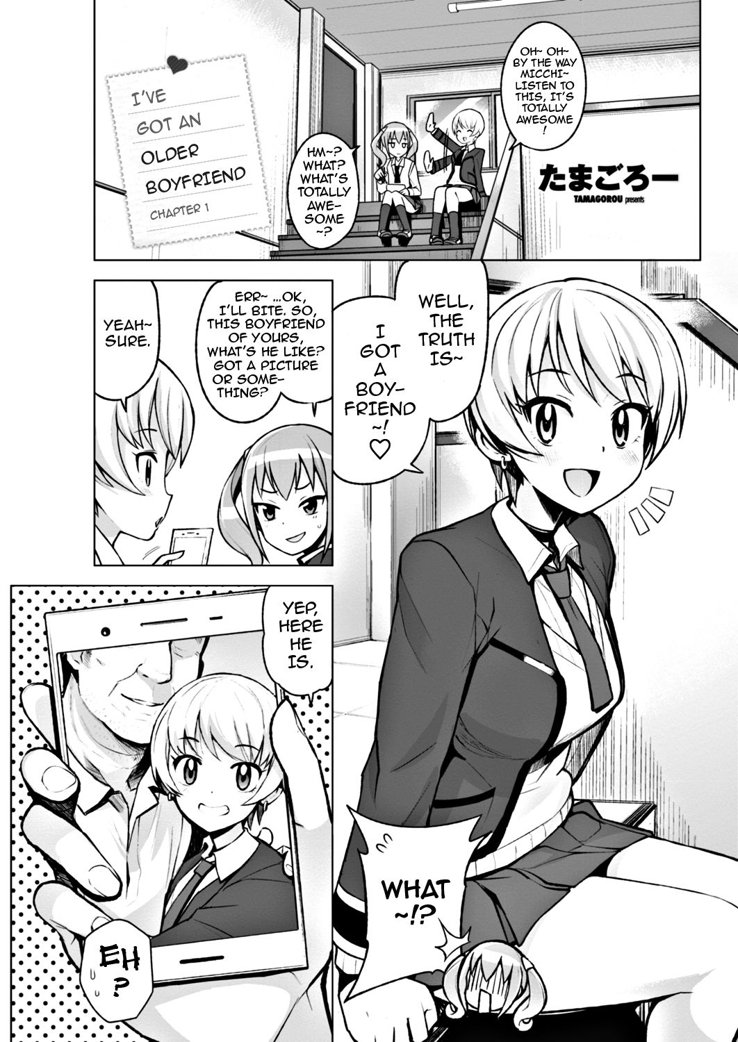 Toshiue no Kareshi Dekichaimashita | I’ve Got an Older Boyfriend Ch. 1-2 page 1 full