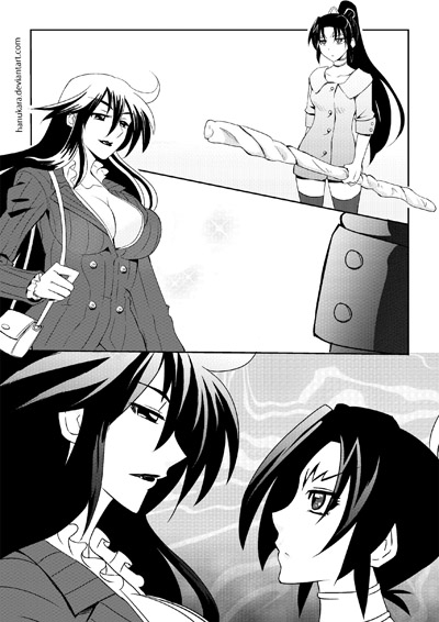 Mikumo v Shigure: Dawn of Ecchi page 2 full
