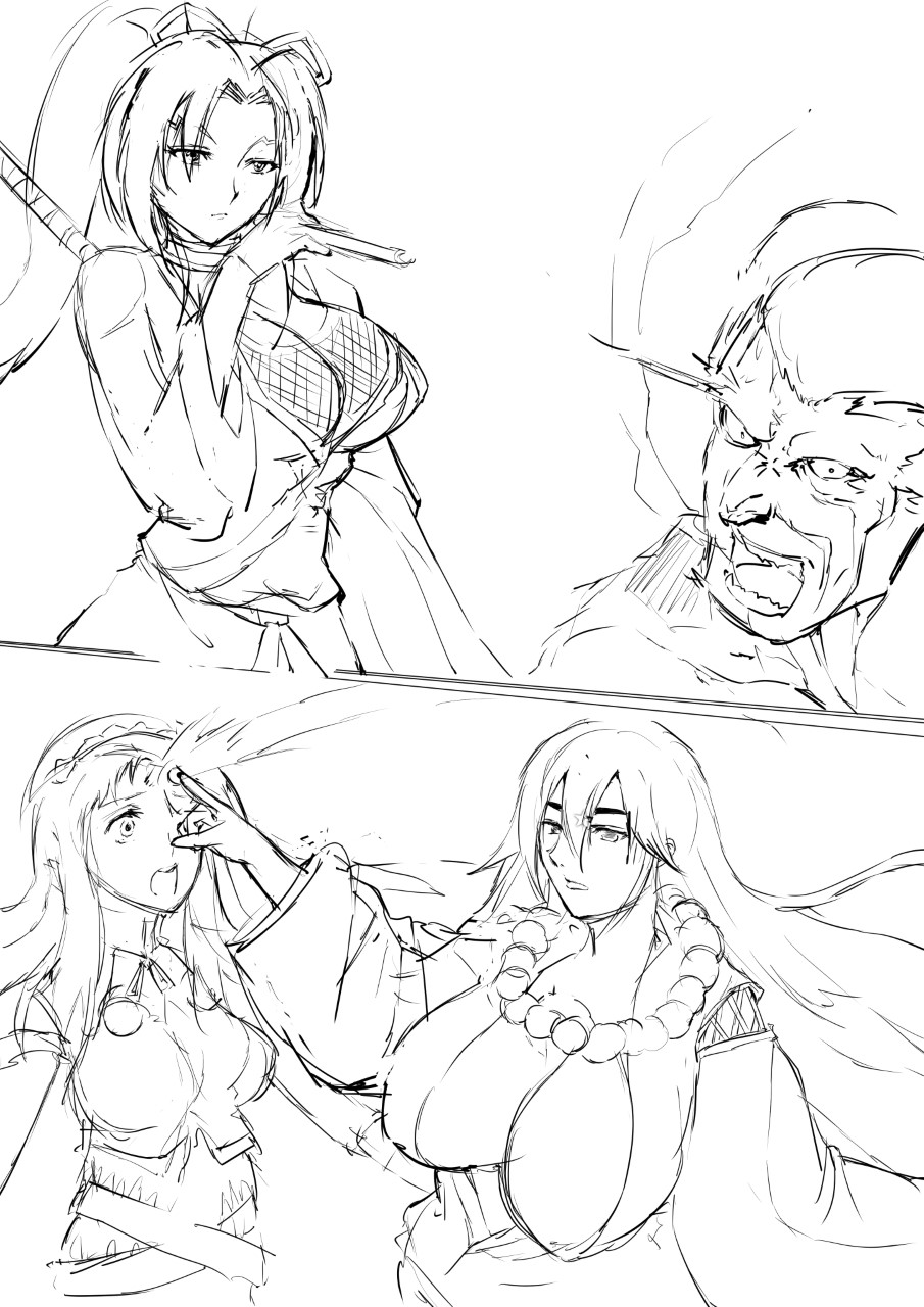 Mikumo v Shigure: Dawn of Ecchi page 4 full