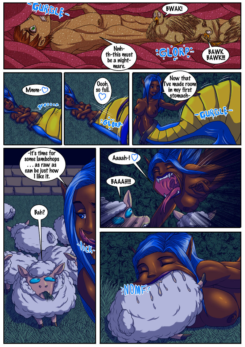 Of Lamias and Ogres Ch. 1 - Tashna's New Diet! page 9 full