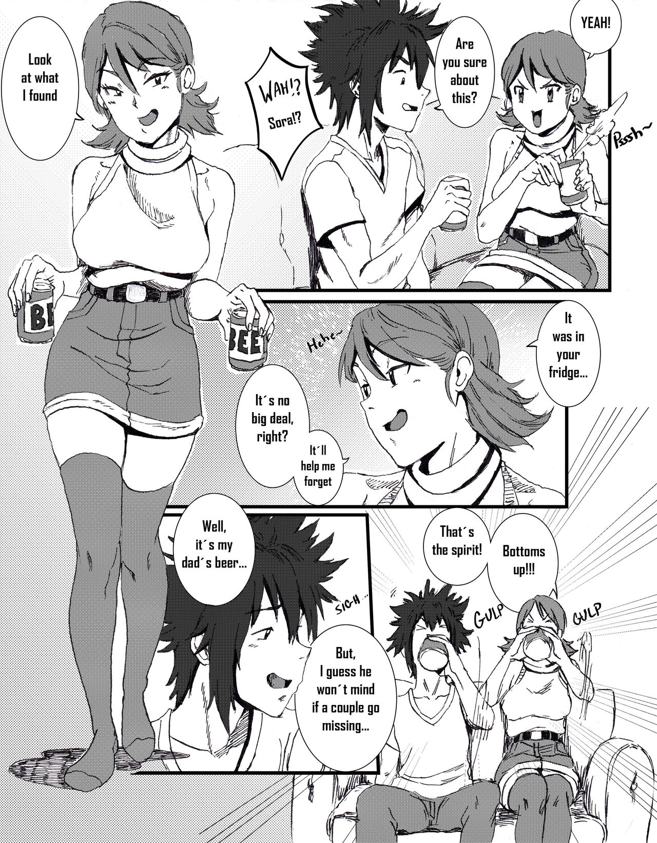 Davis Conquest Chapter 1 : Lonely Sora page 10 full