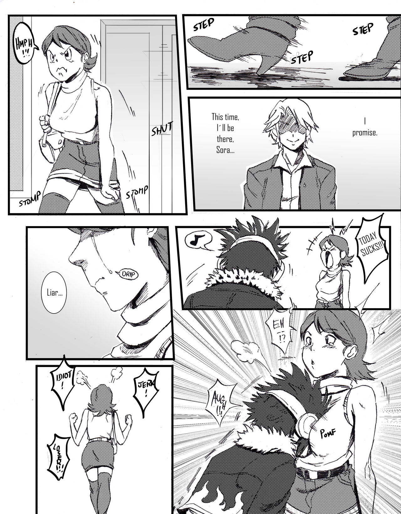 Davis Conquest Chapter 1 : Lonely Sora page 4 full