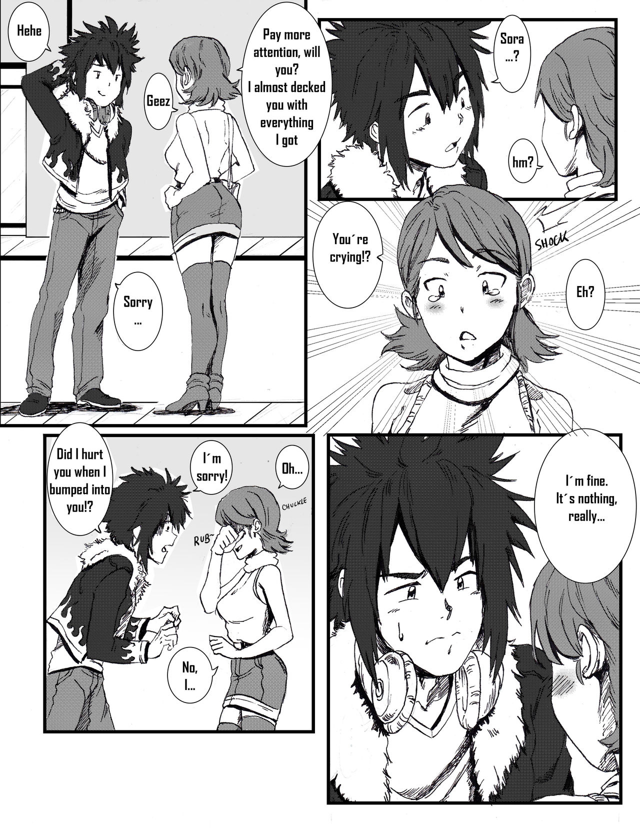 Davis Conquest Chapter 1 : Lonely Sora page 6 full